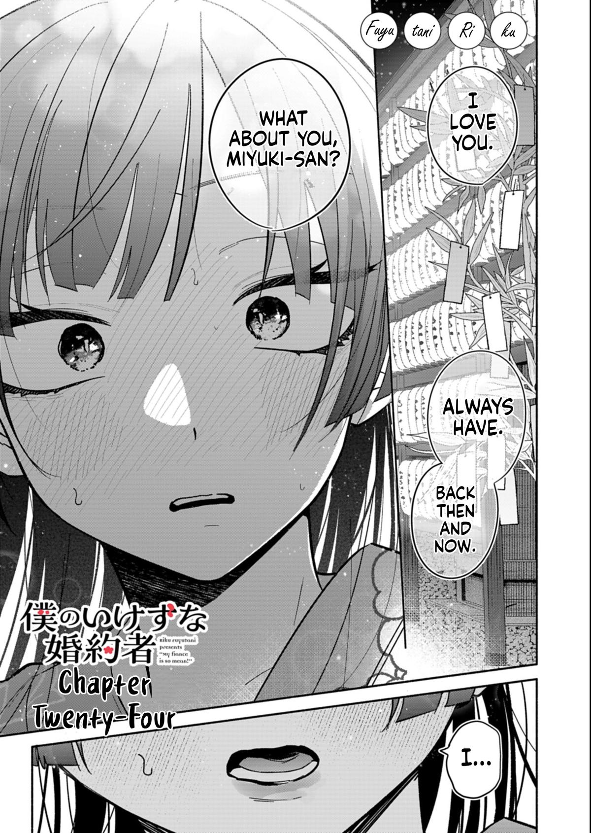 Boku no Ikezu na Konyakusha Chap 24.1 - Next Chap 25.1