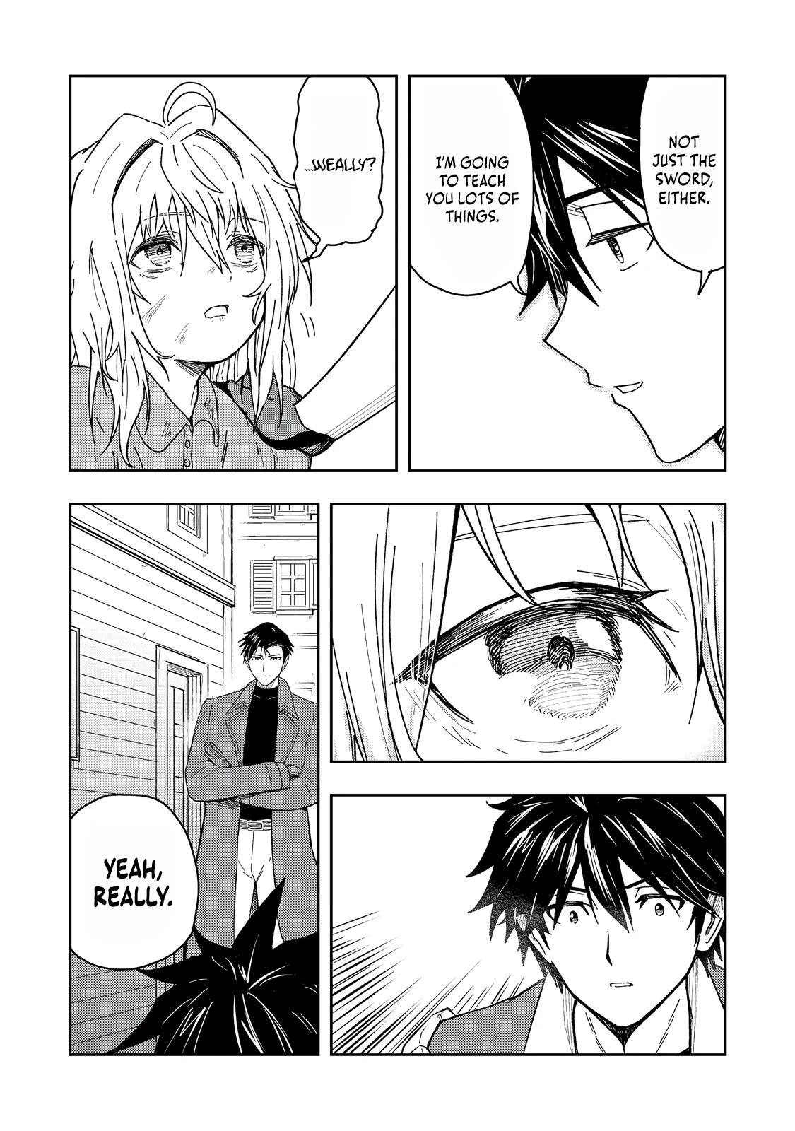 Outo One Operation Golem Master. Masaka no Tsuihou!? Jiyuu no Mi ni Natta node Deshi no Bijin Yuusha-tachi to Issho ni Saikyou Golem Tsukurimasu. Modottekoi to Iwaretemo Mou Shiran! @comic Chap 18.1 - Next Chap 19.1
