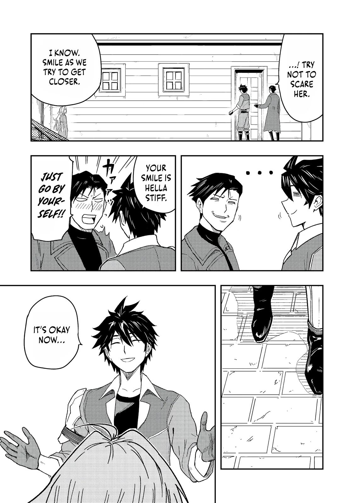 Outo One Operation Golem Master. Masaka no Tsuihou!? Jiyuu no Mi ni Natta node Deshi no Bijin Yuusha-tachi to Issho ni Saikyou Golem Tsukurimasu. Modottekoi to Iwaretemo Mou Shiran! @comic Chap 18.1 - Next Chap 19.1