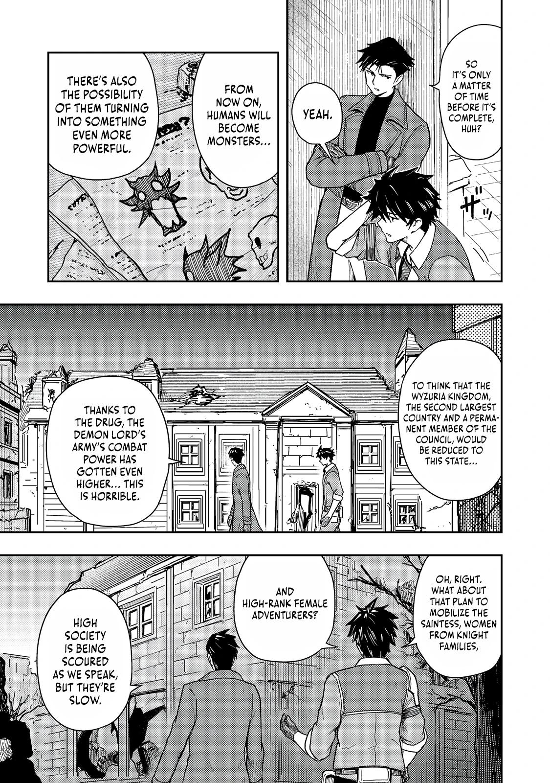 Outo One Operation Golem Master. Masaka no Tsuihou!? Jiyuu no Mi ni Natta node Deshi no Bijin Yuusha-tachi to Issho ni Saikyou Golem Tsukurimasu. Modottekoi to Iwaretemo Mou Shiran! @comic Chap 18.1 - Next Chap 19.1