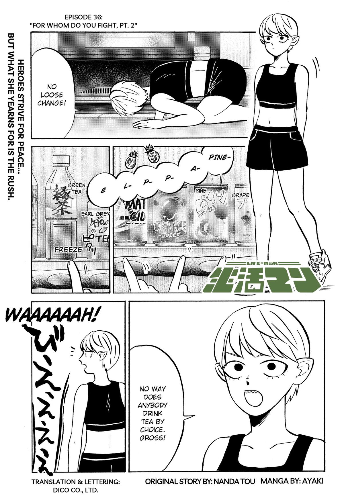 Seikatsu Man Chap 36 - Next Chap 37