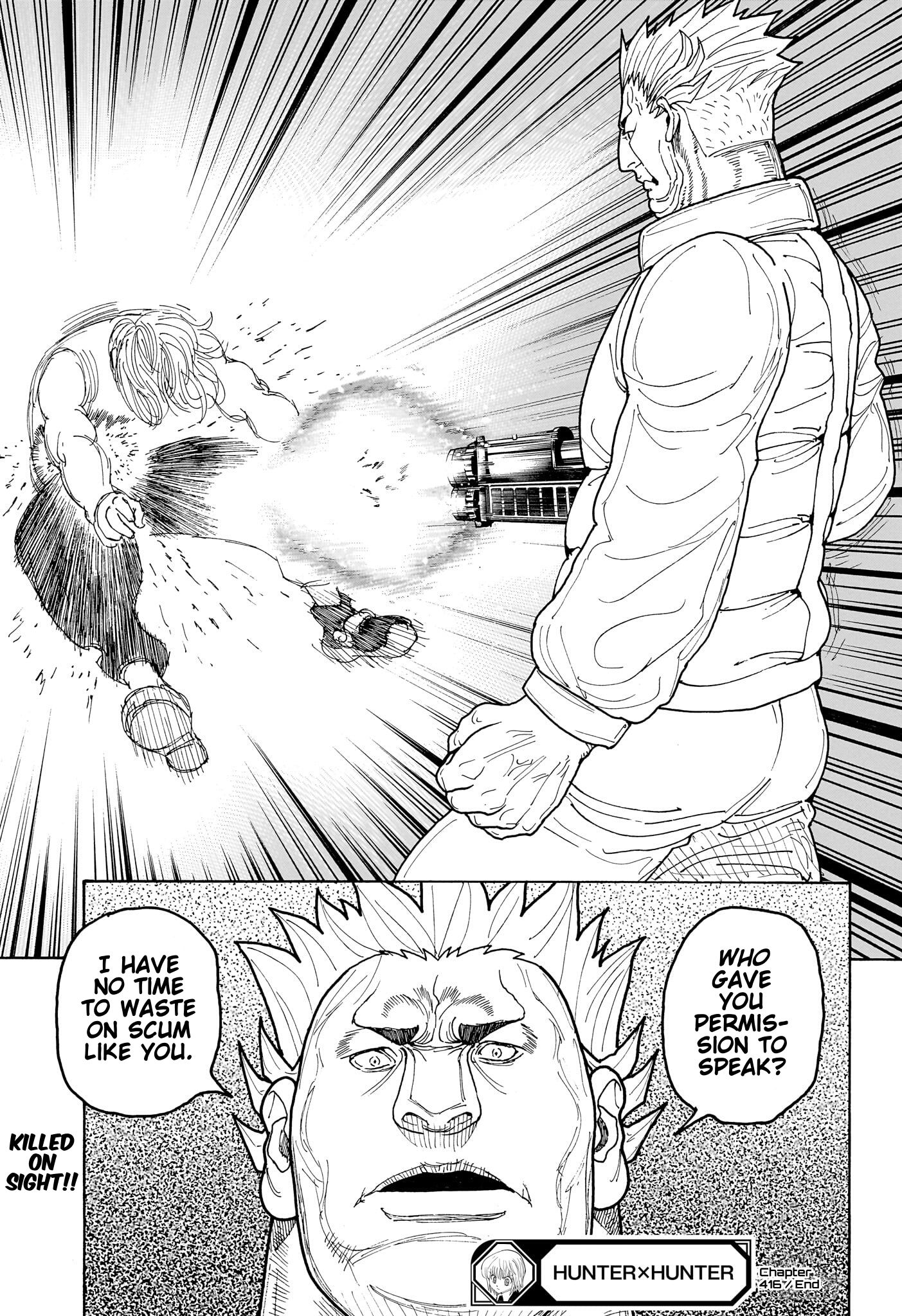 Hunter x Hunter Chap 416 - Next Chap 417