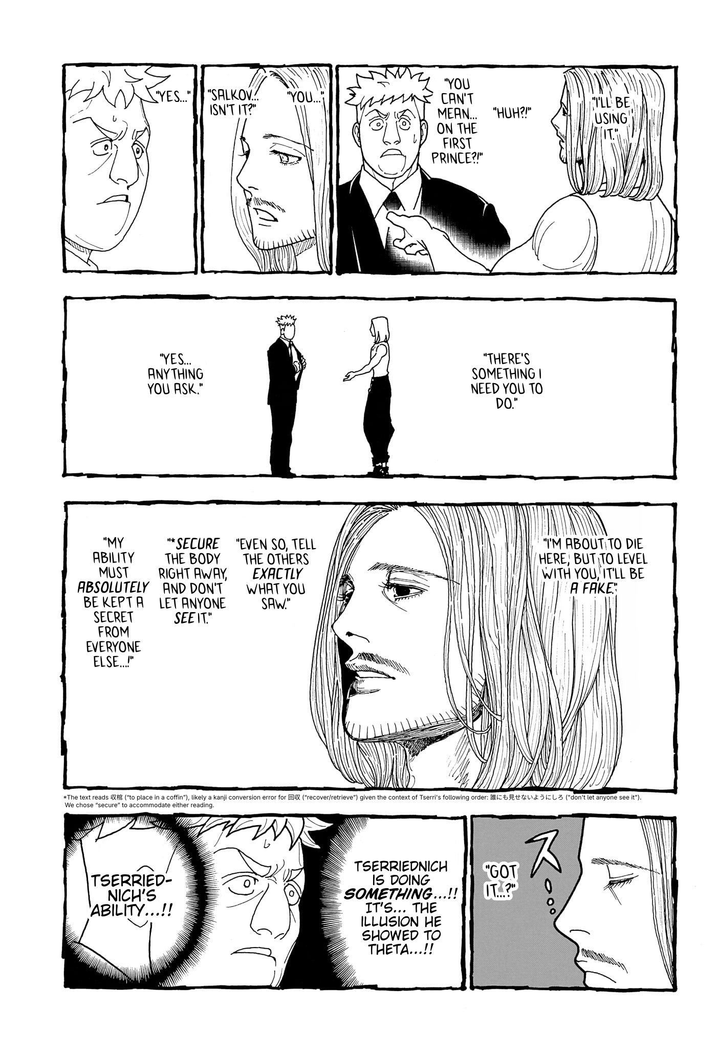 Hunter x Hunter Chap 416 - Next Chap 417