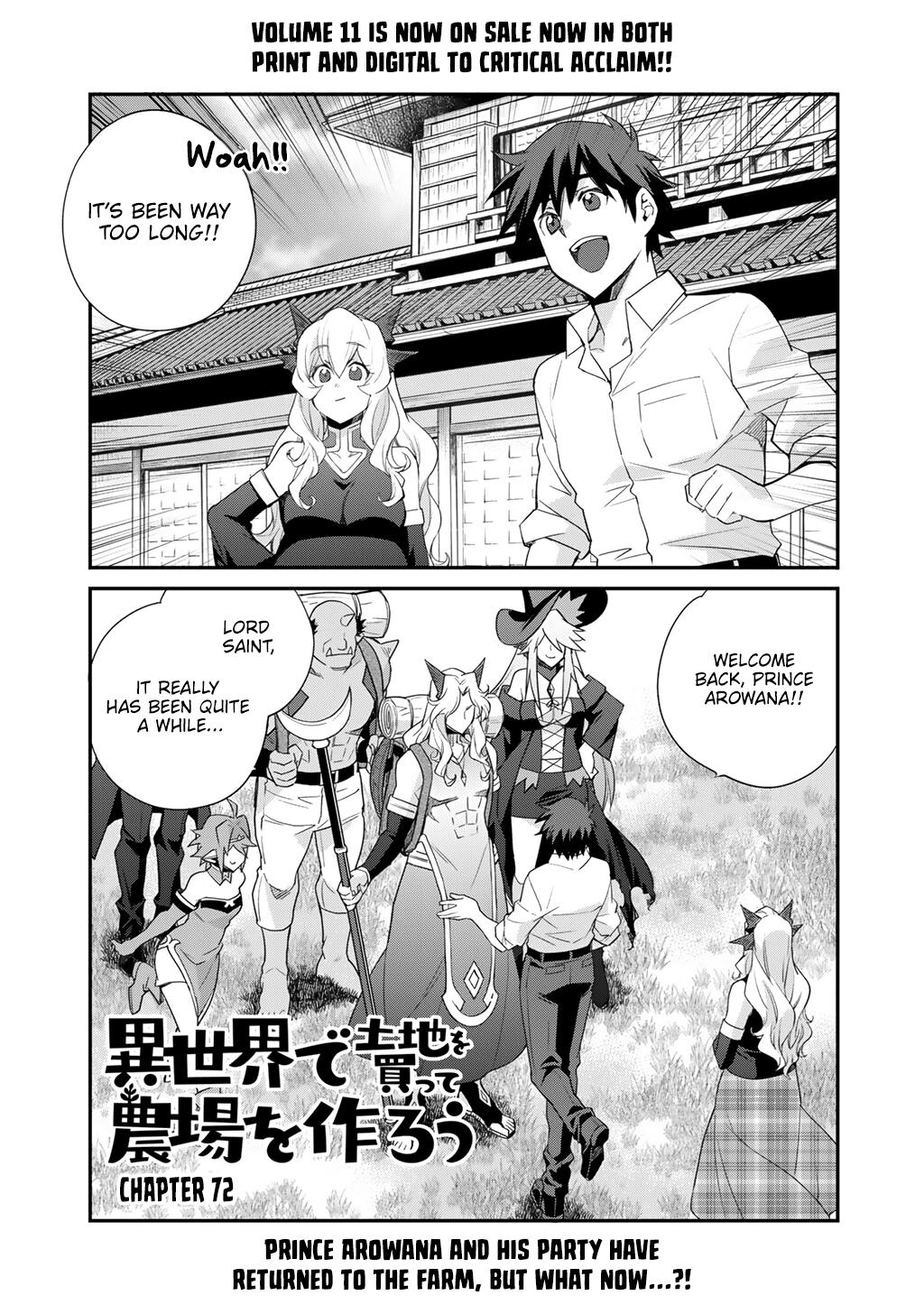Isekai de Tochi wo Katte Noujou wo Tsukurou Chap 72 - Next Chap 73