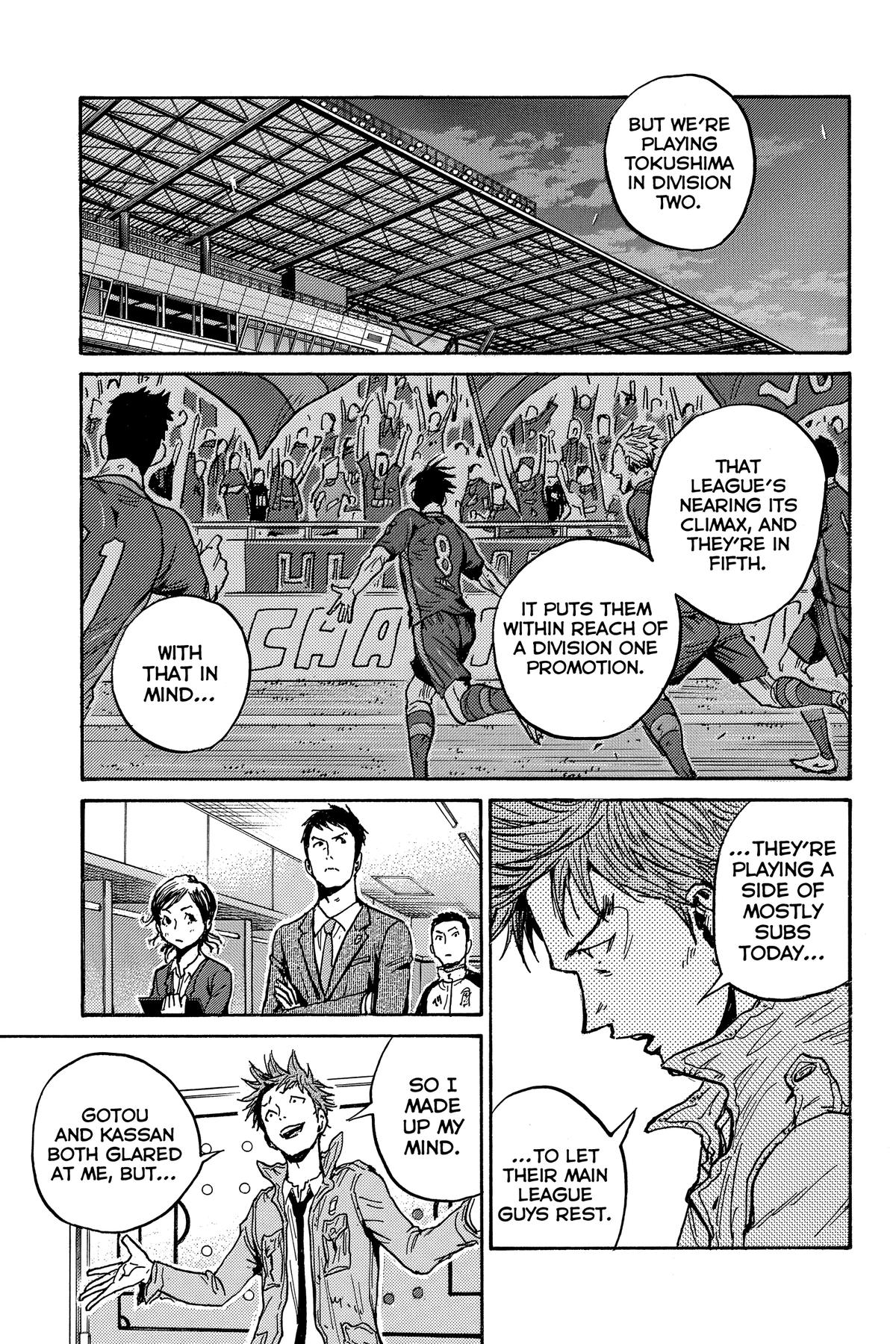 Giant Killing Chap 555 - Next Chap 556