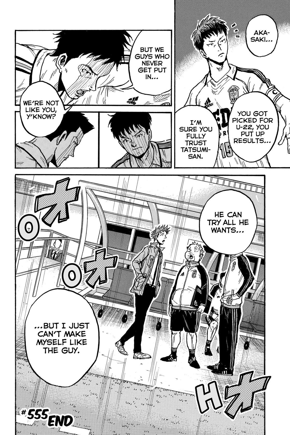 Giant Killing Chap 555 - Next Chap 556