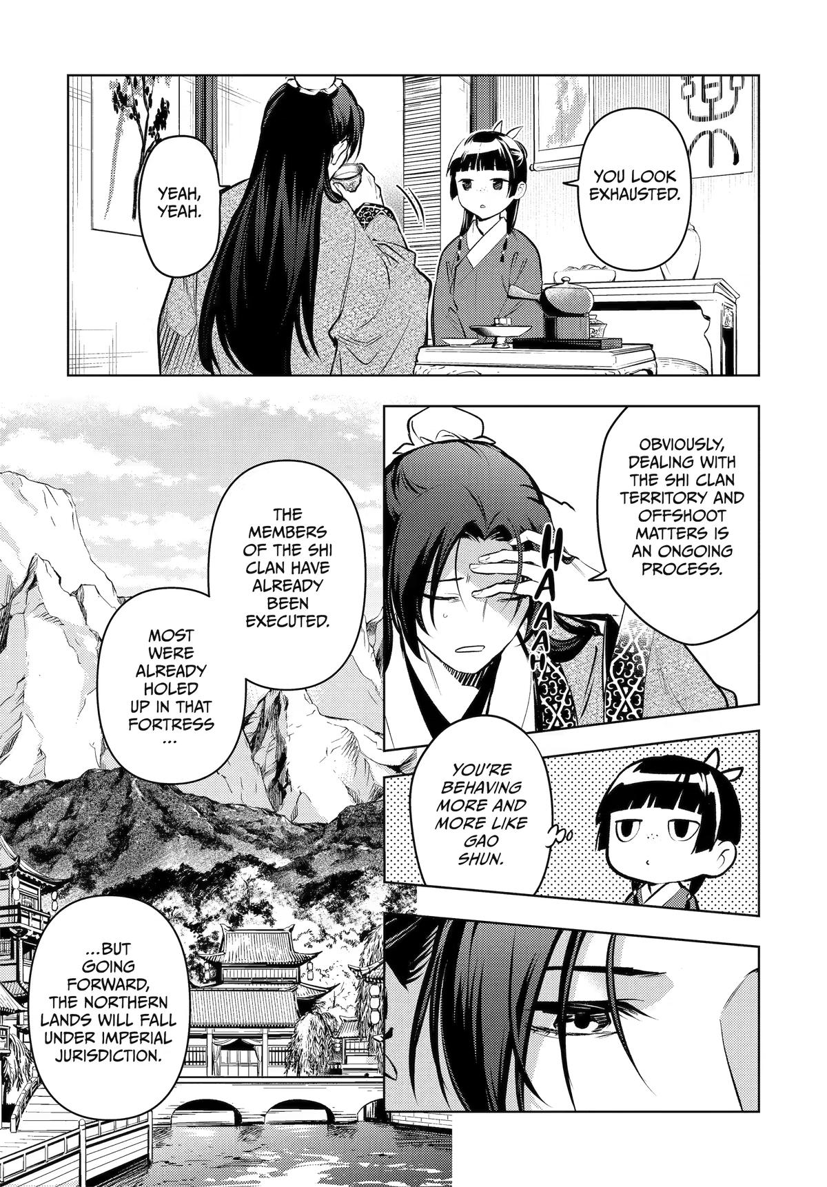Kusuriya no Hitorigoto Chap 85 - Next Chap 86