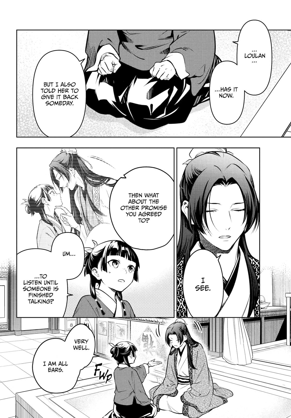 Kusuriya no Hitorigoto Chap 85 - Next Chap 86