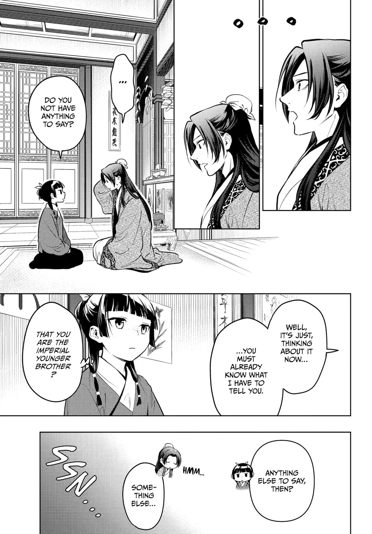 Kusuriya no Hitorigoto Chap 85 - Next Chap 86