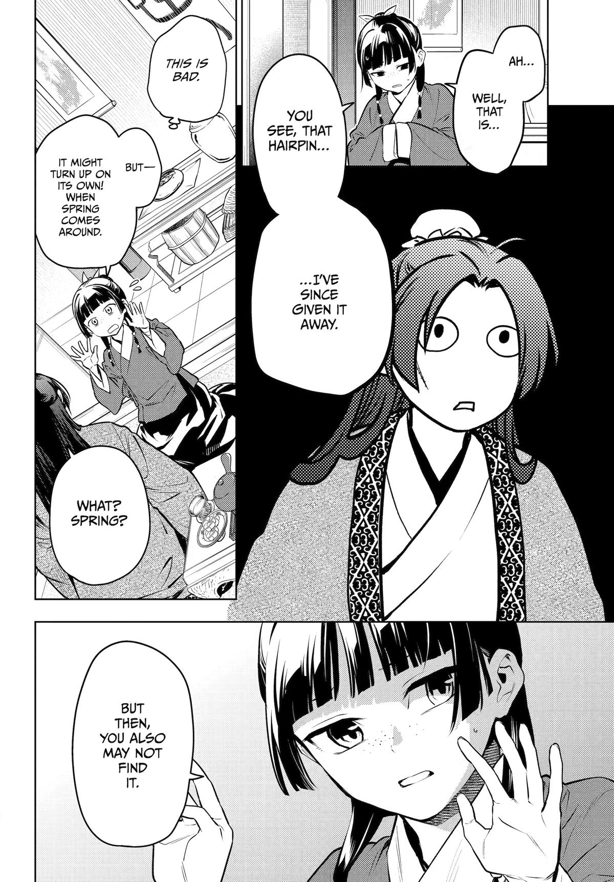 Kusuriya no Hitorigoto Chap 85 - Next Chap 86