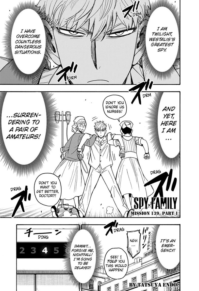 SPY x FAMILY Chap 139 - Next Chap 140