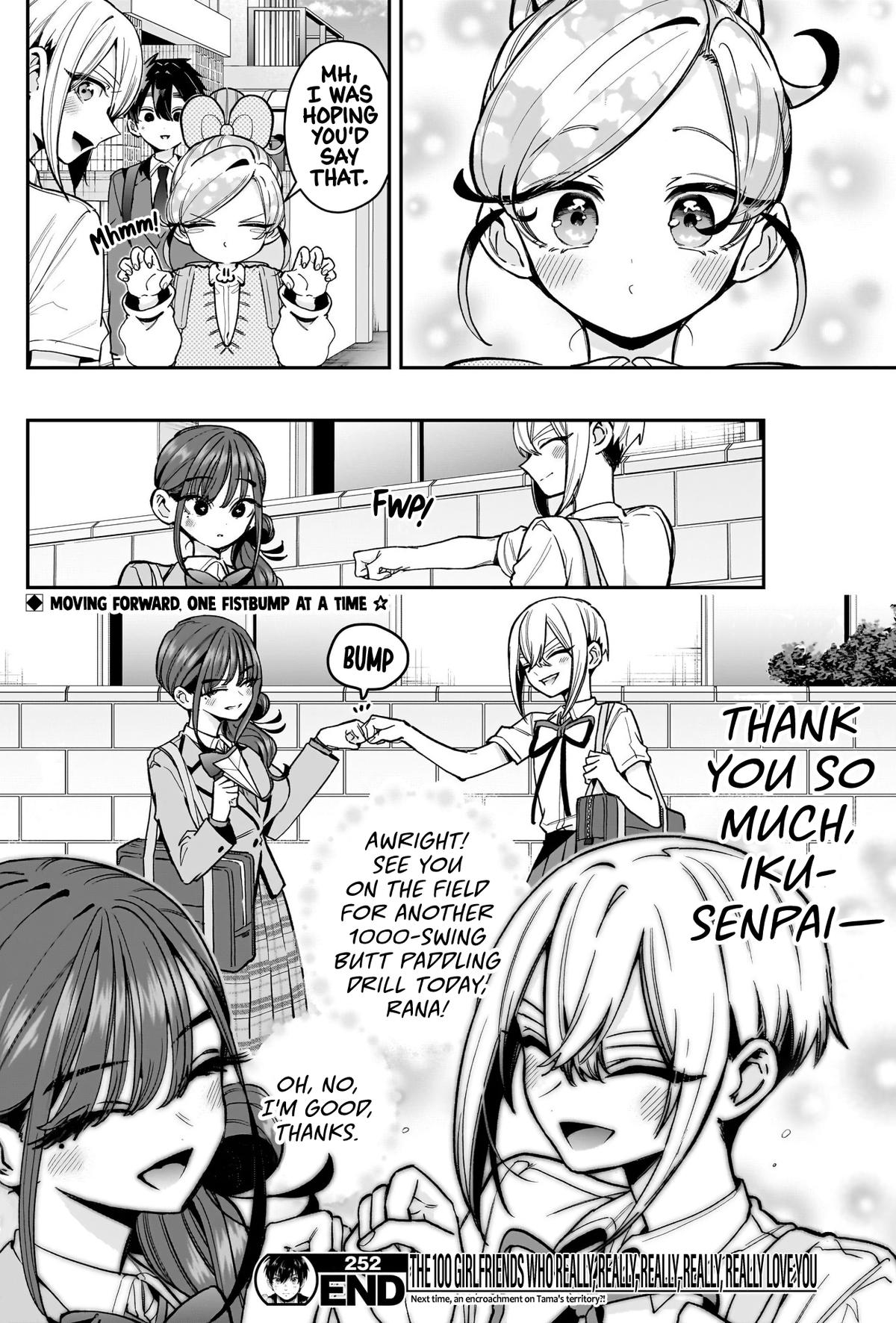 Kimi no Koto ga Daidaidaidaidaisuki na 100-nin no Kanojo Chap 252 - Next Chap 253