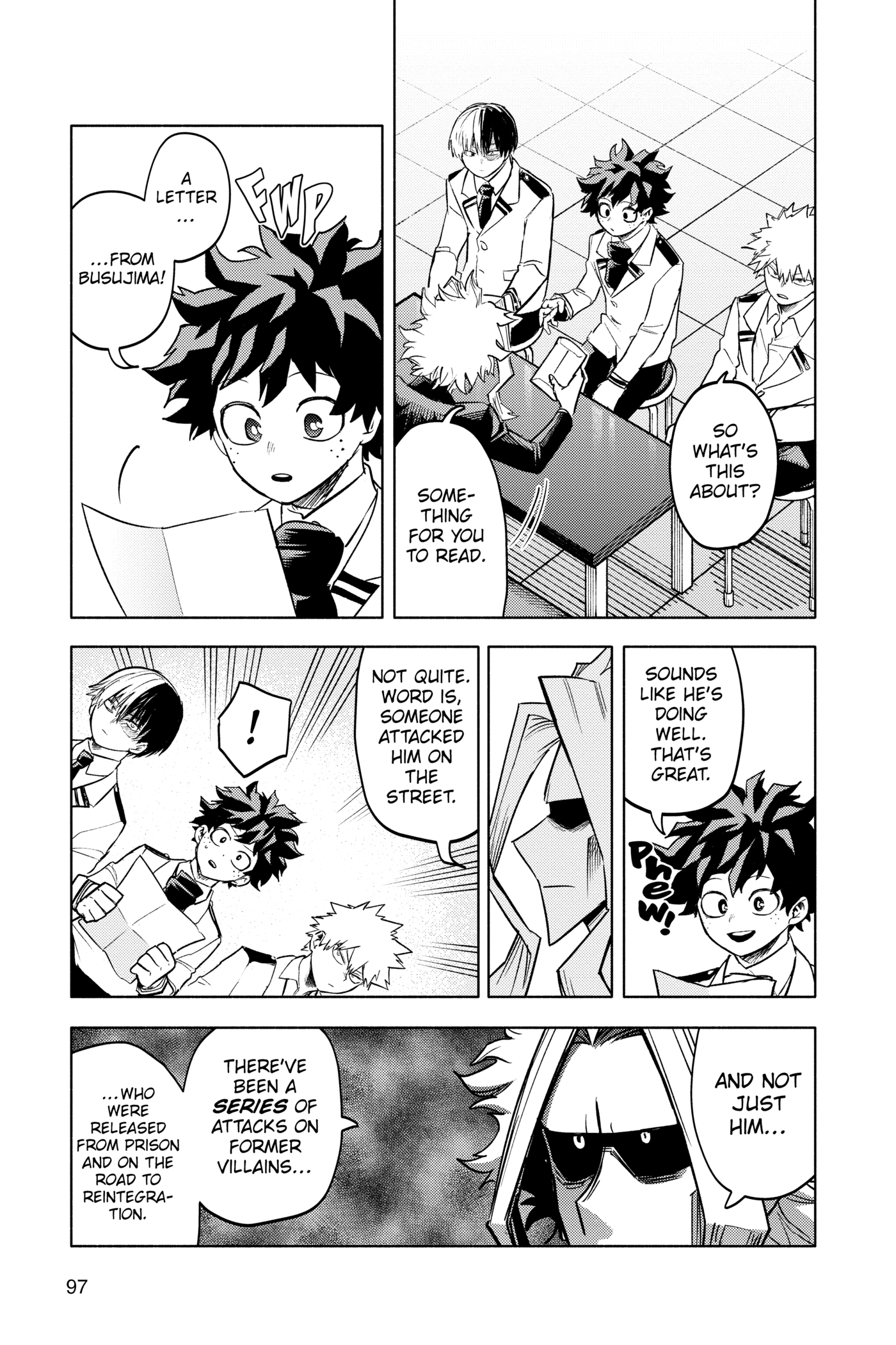 Boku no Hero Academia: Team Up Mission Chap 50 - Next Chap 51