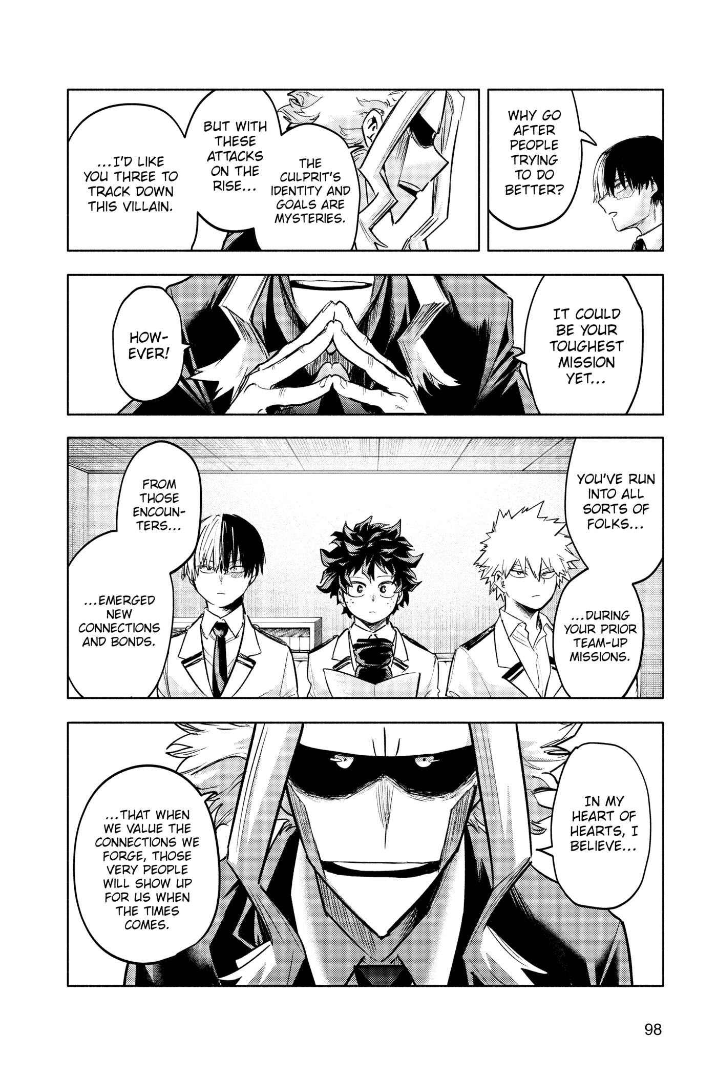 Boku no Hero Academia: Team Up Mission Chap 50 - Next Chap 51