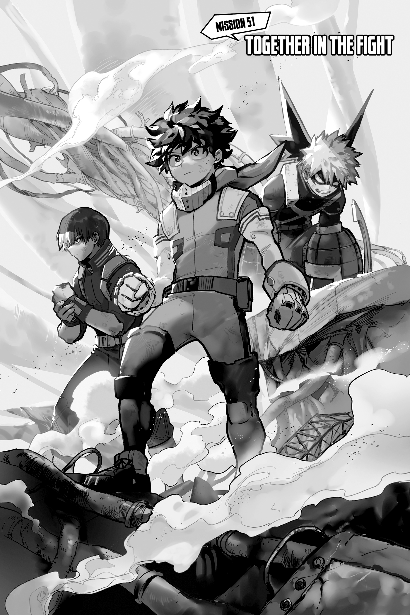Boku no Hero Academia: Team Up Mission Chap 51 - Next Chap 52