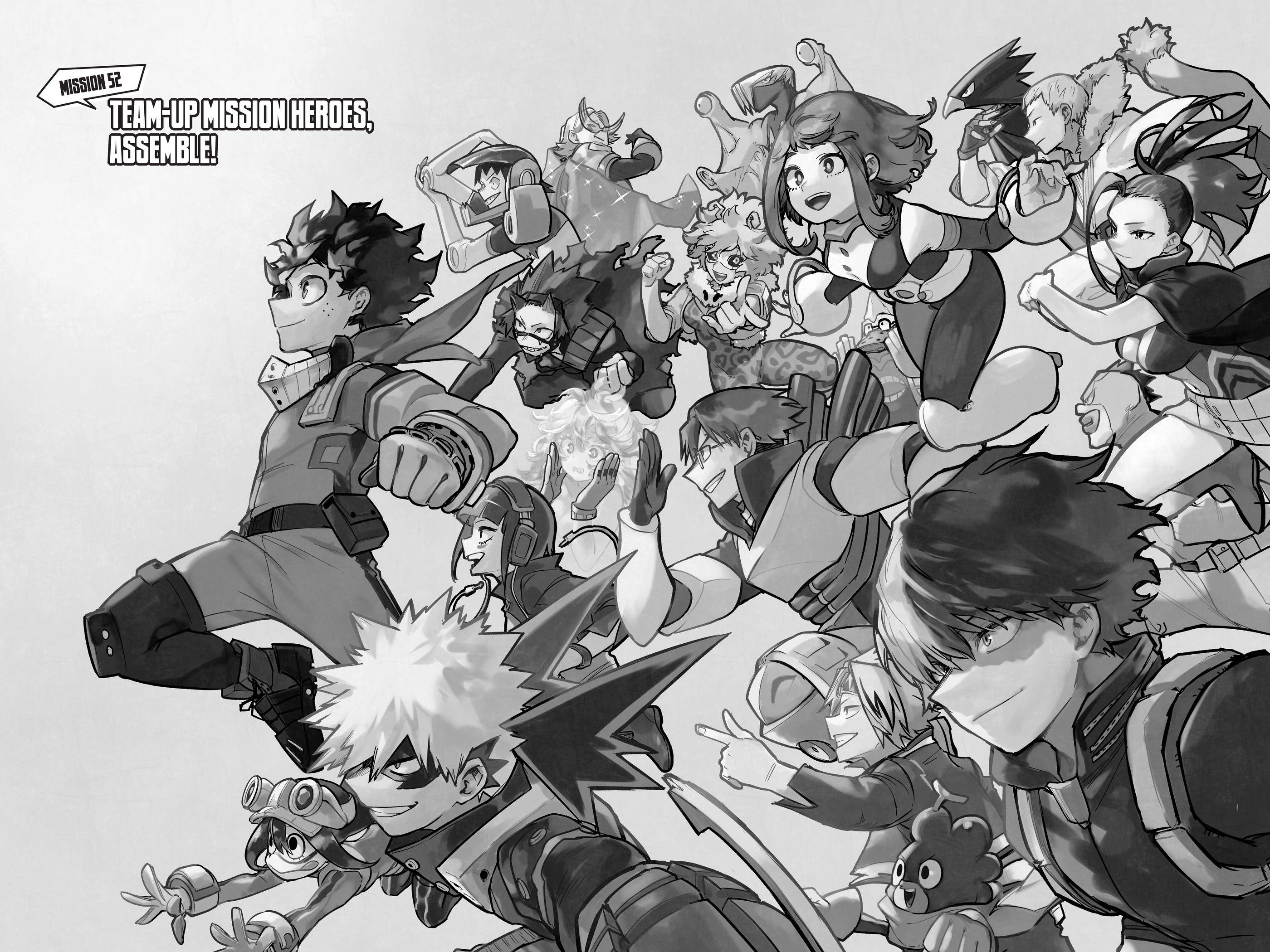 Boku no Hero Academia: Team Up Mission Chap 52 - Next Chap 53