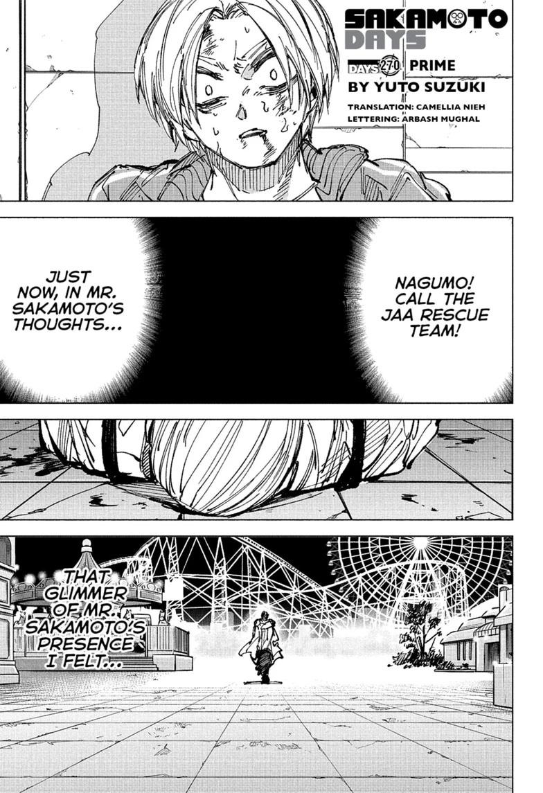 SAKAMOTO DAYS English Chap 270 - Next Chap 271