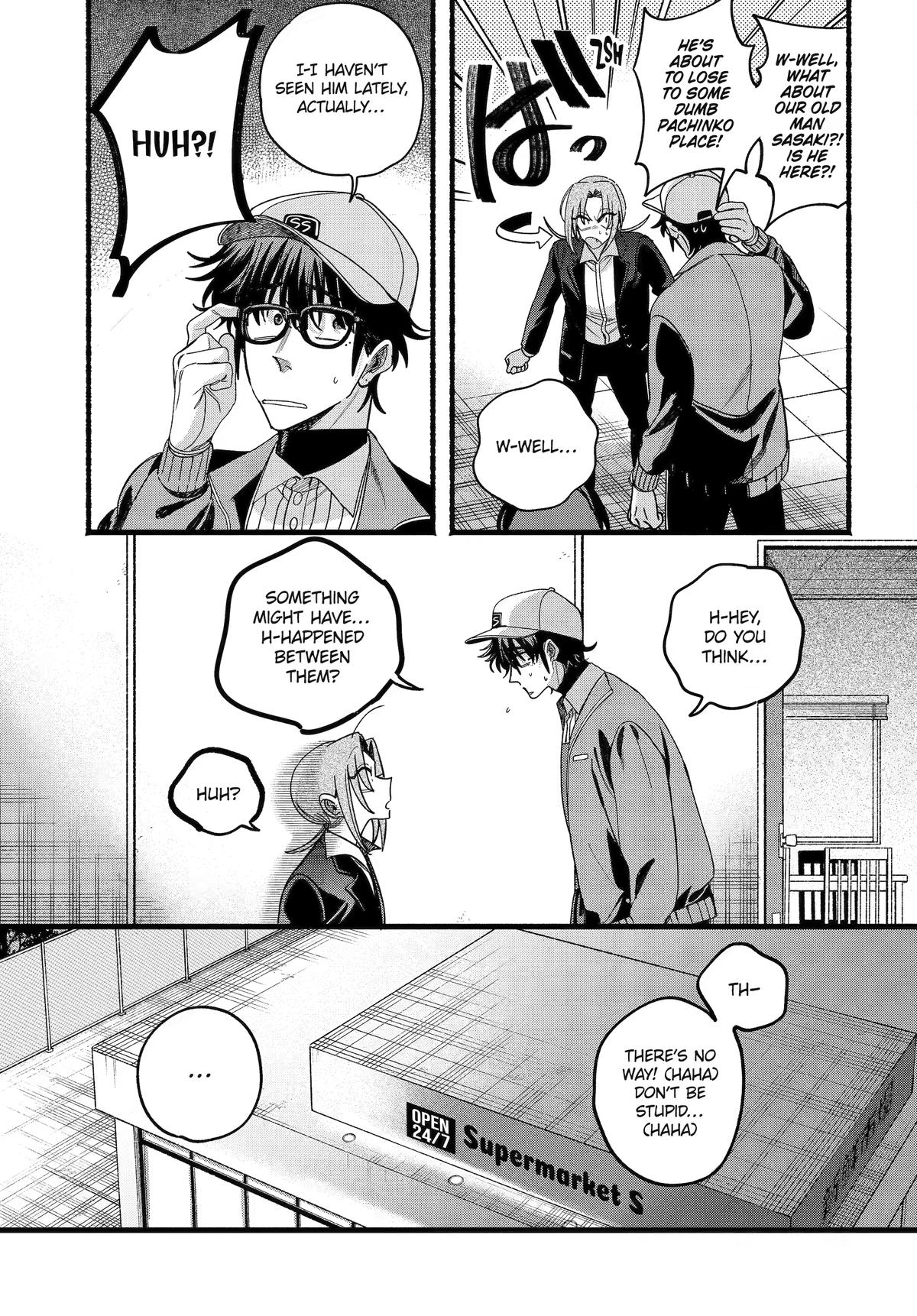 Super no Ura de Yani Suu Futari Chap 63 - Next Chap 64
