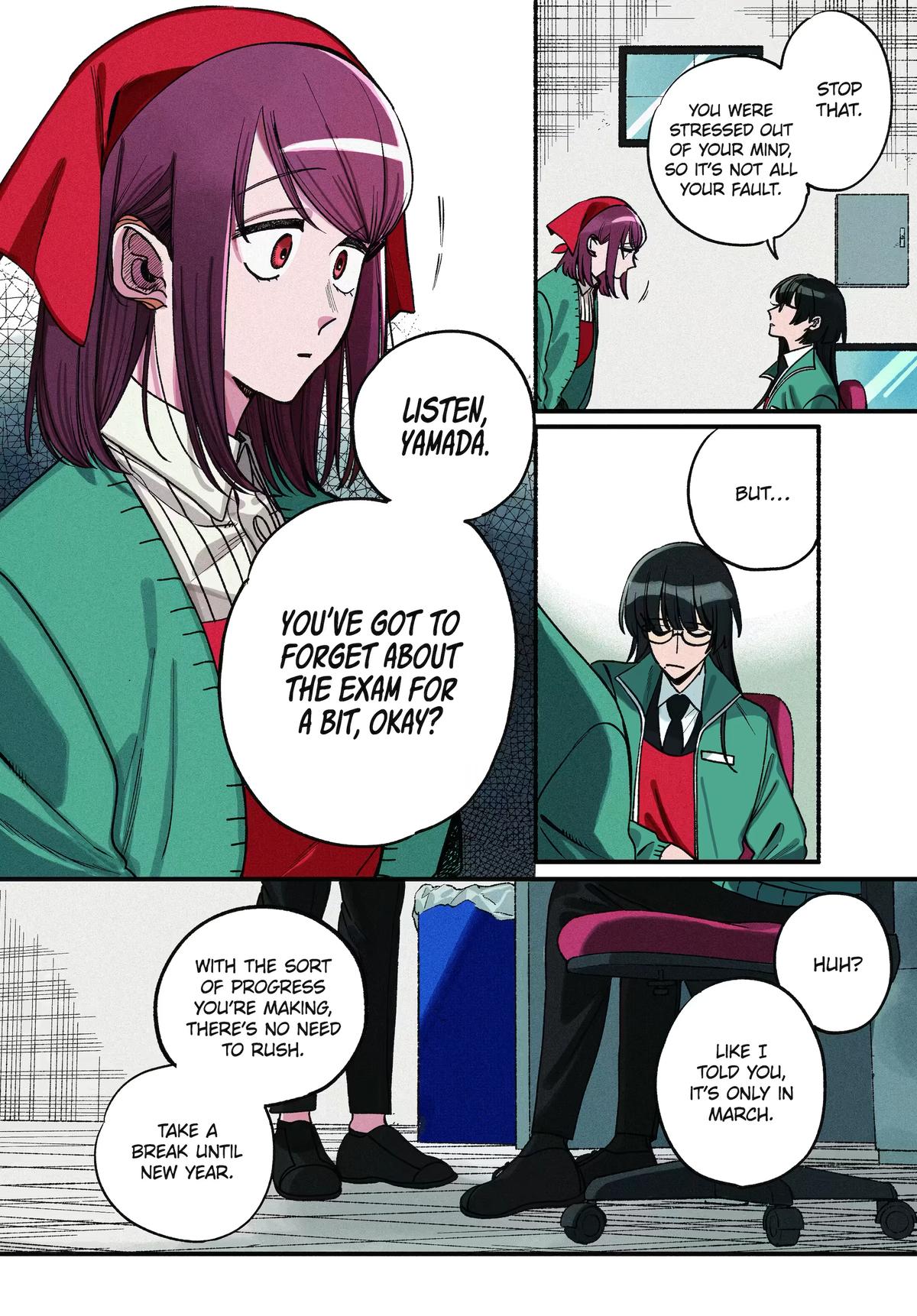Super no Ura de Yani Suu Futari Chap 63 - Next Chap 64