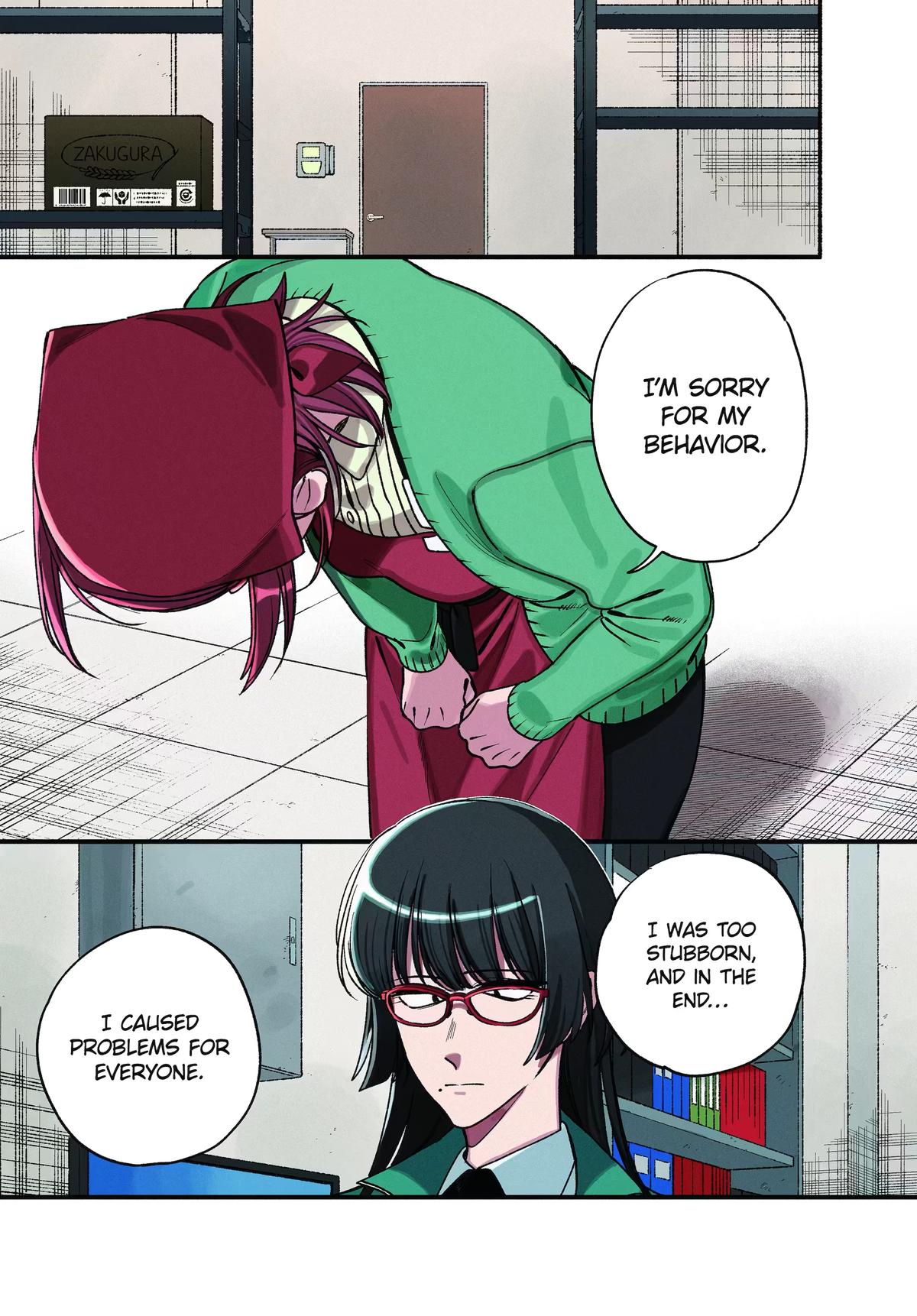 Super no Ura de Yani Suu Futari Chap 63 - Next Chap 64