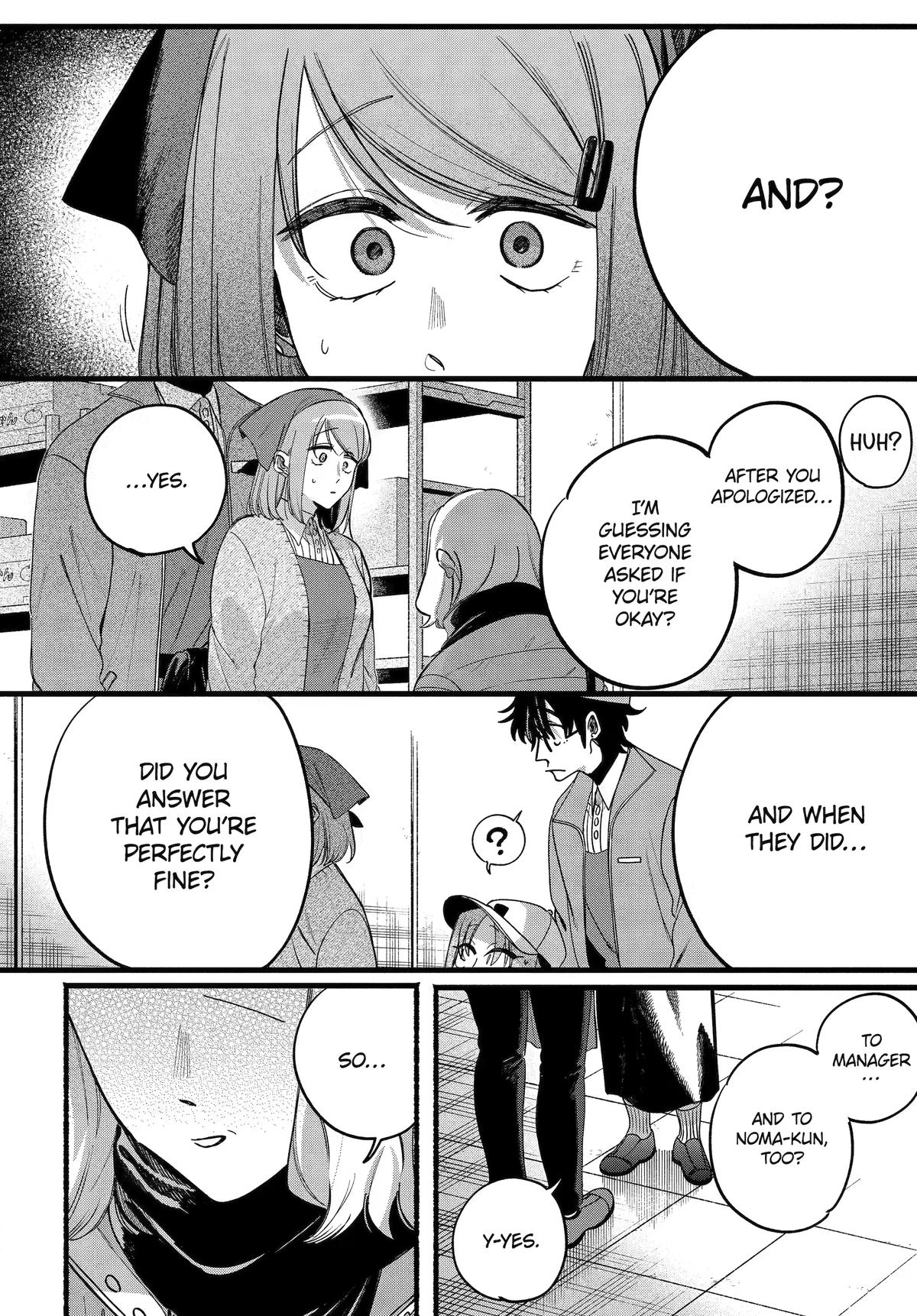 Super no Ura de Yani Suu Futari Chap 63 - Next Chap 64
