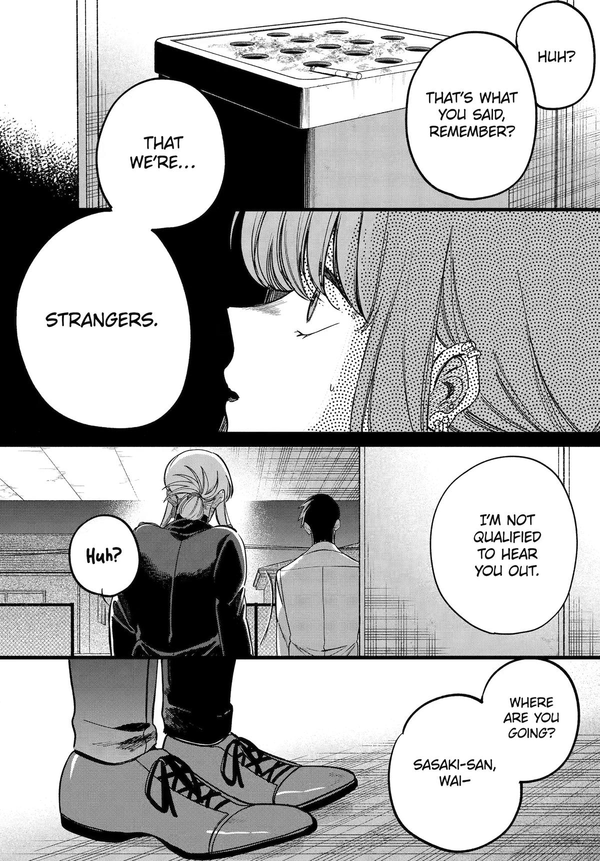 Super no Ura de Yani Suu Futari Chap 63 - Next Chap 64