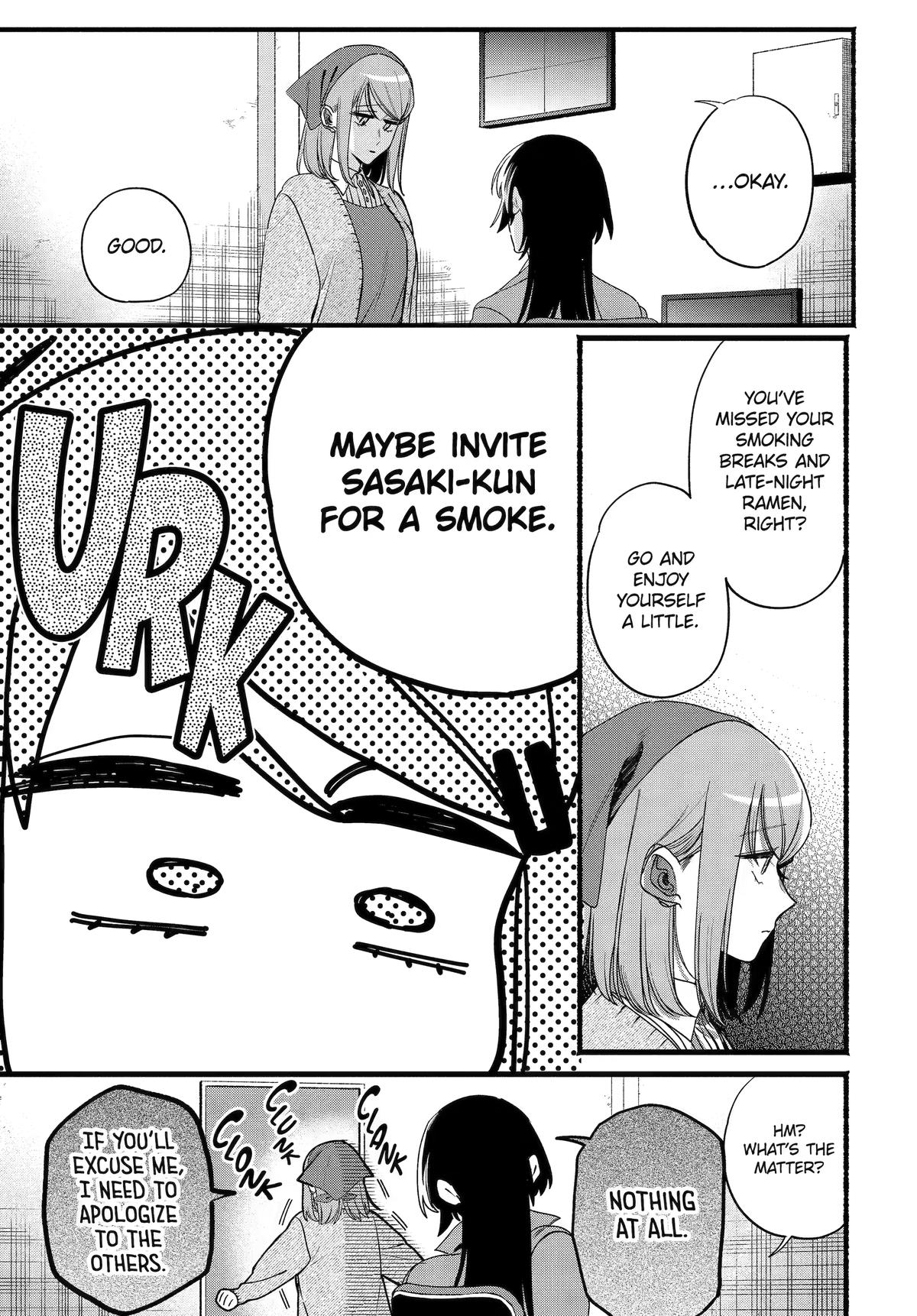 Super no Ura de Yani Suu Futari Chap 63 - Next Chap 64