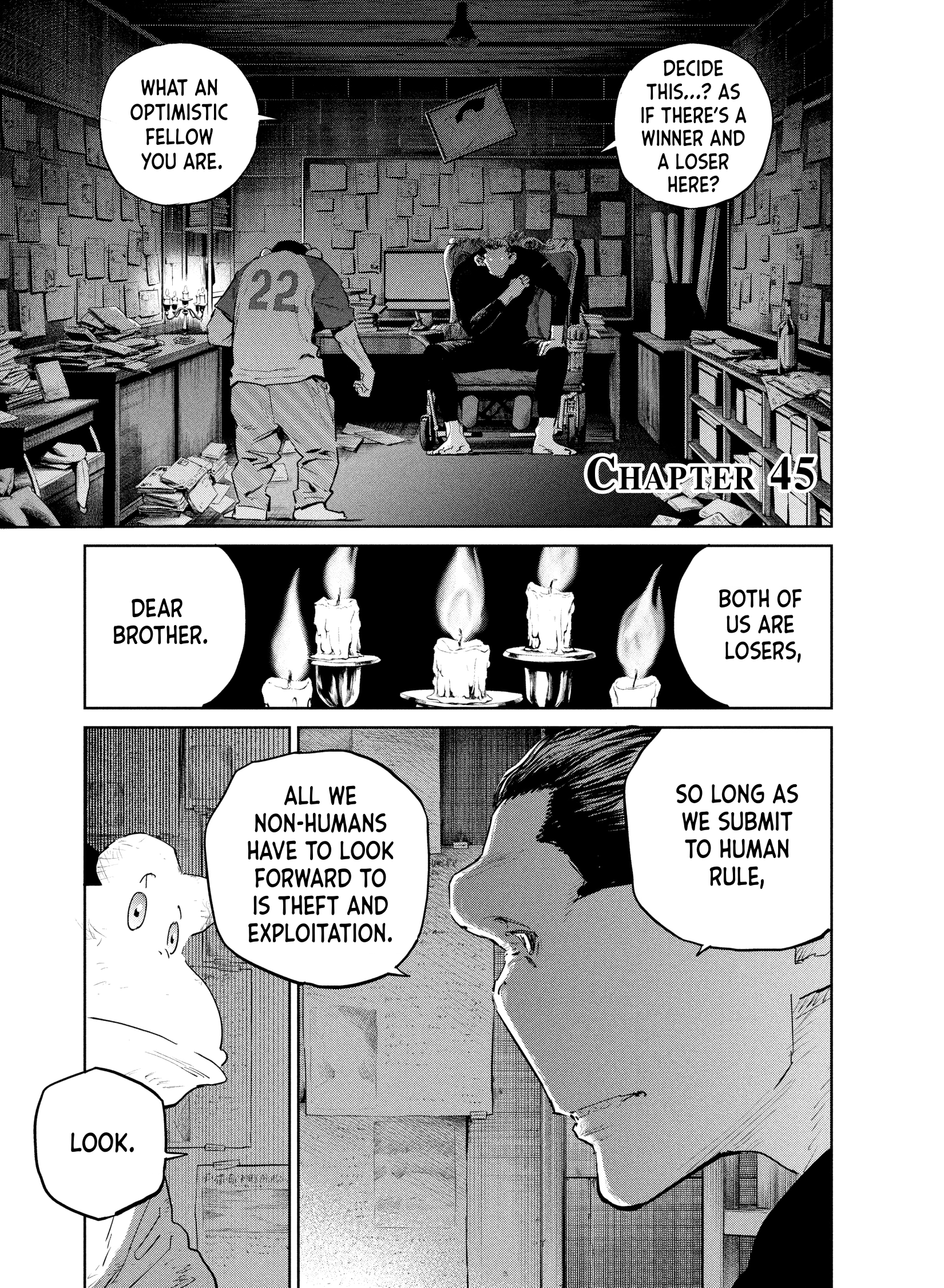 Darwin Jihen Chap 45 - Next Chap 46