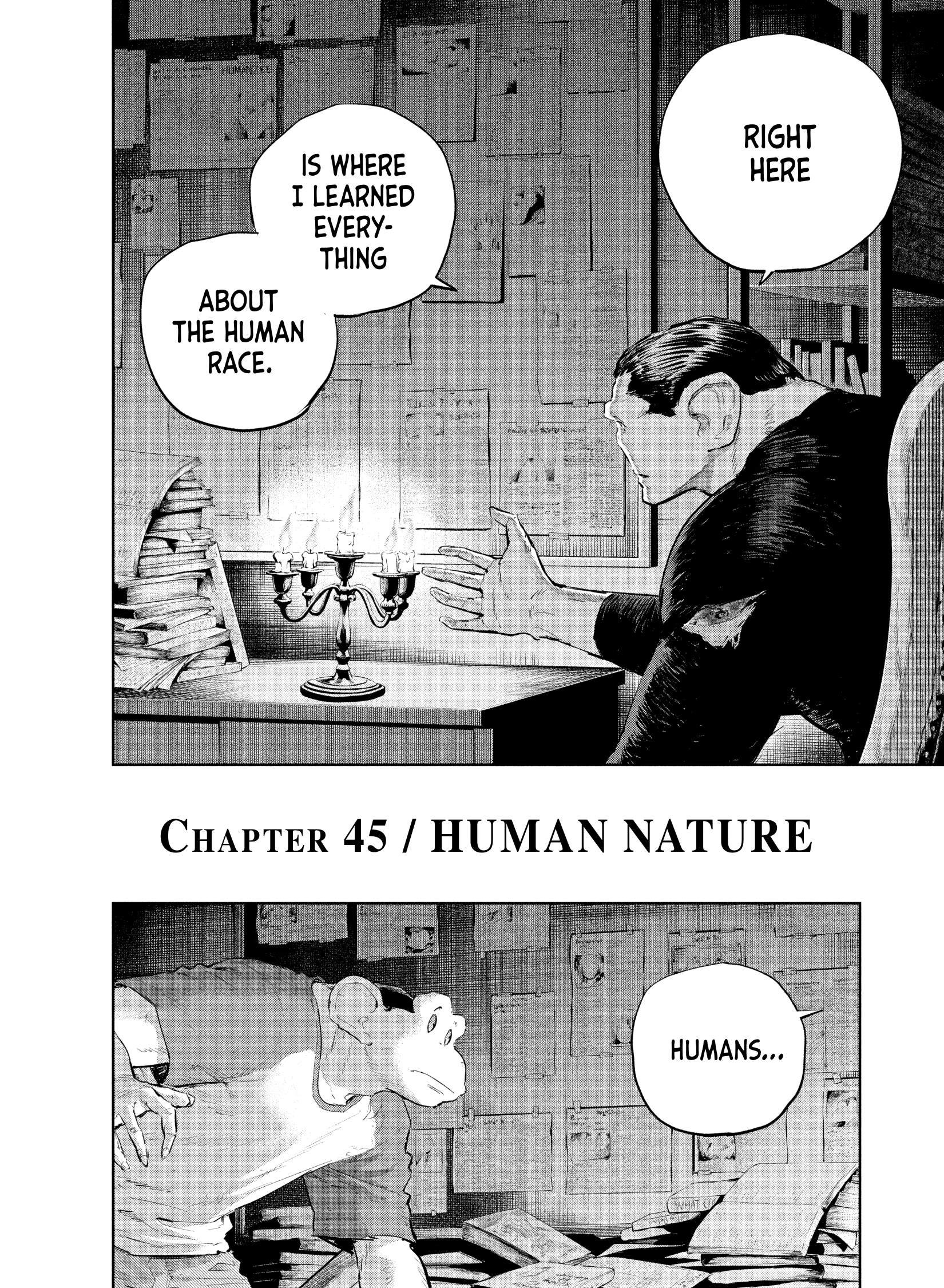 Darwin Jihen Chap 45 - Next Chap 46