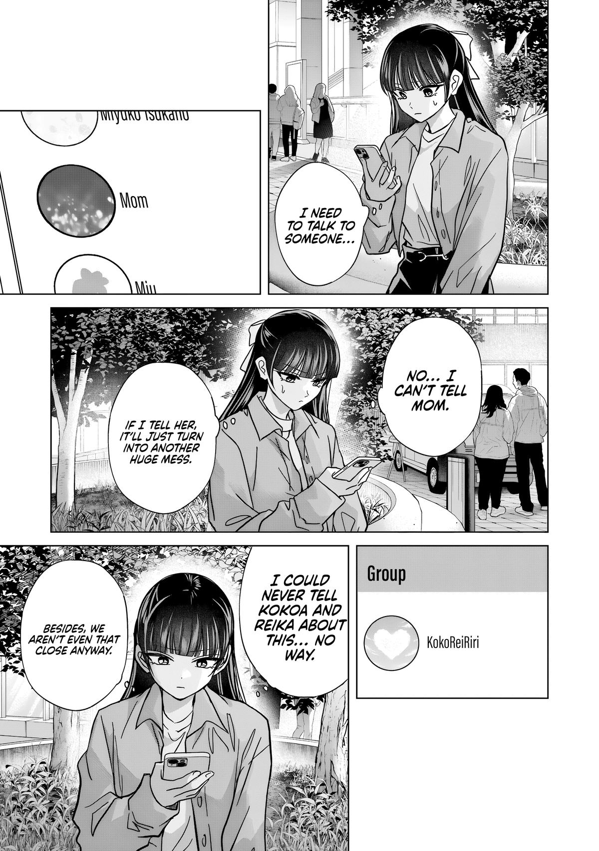 Kusunoki-san wa Koukou Debut ni Shippaishiteiru Chap 55 - Next Chap 56