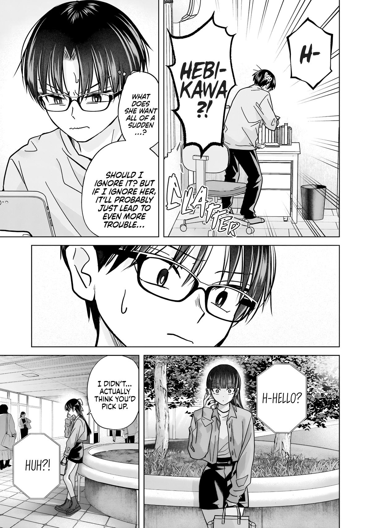 Kusunoki-san wa Koukou Debut ni Shippaishiteiru Chap 55 - Next Chap 56
