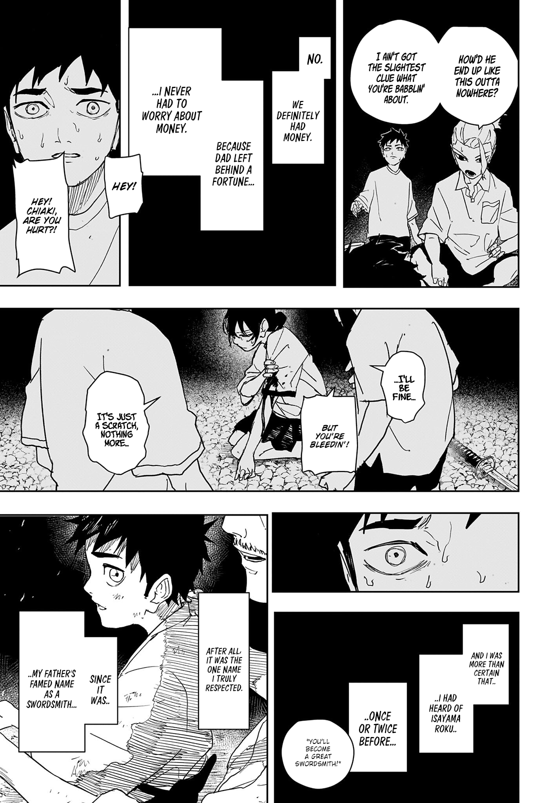 Kagurabachi English Chap 127 - Next Chap 128