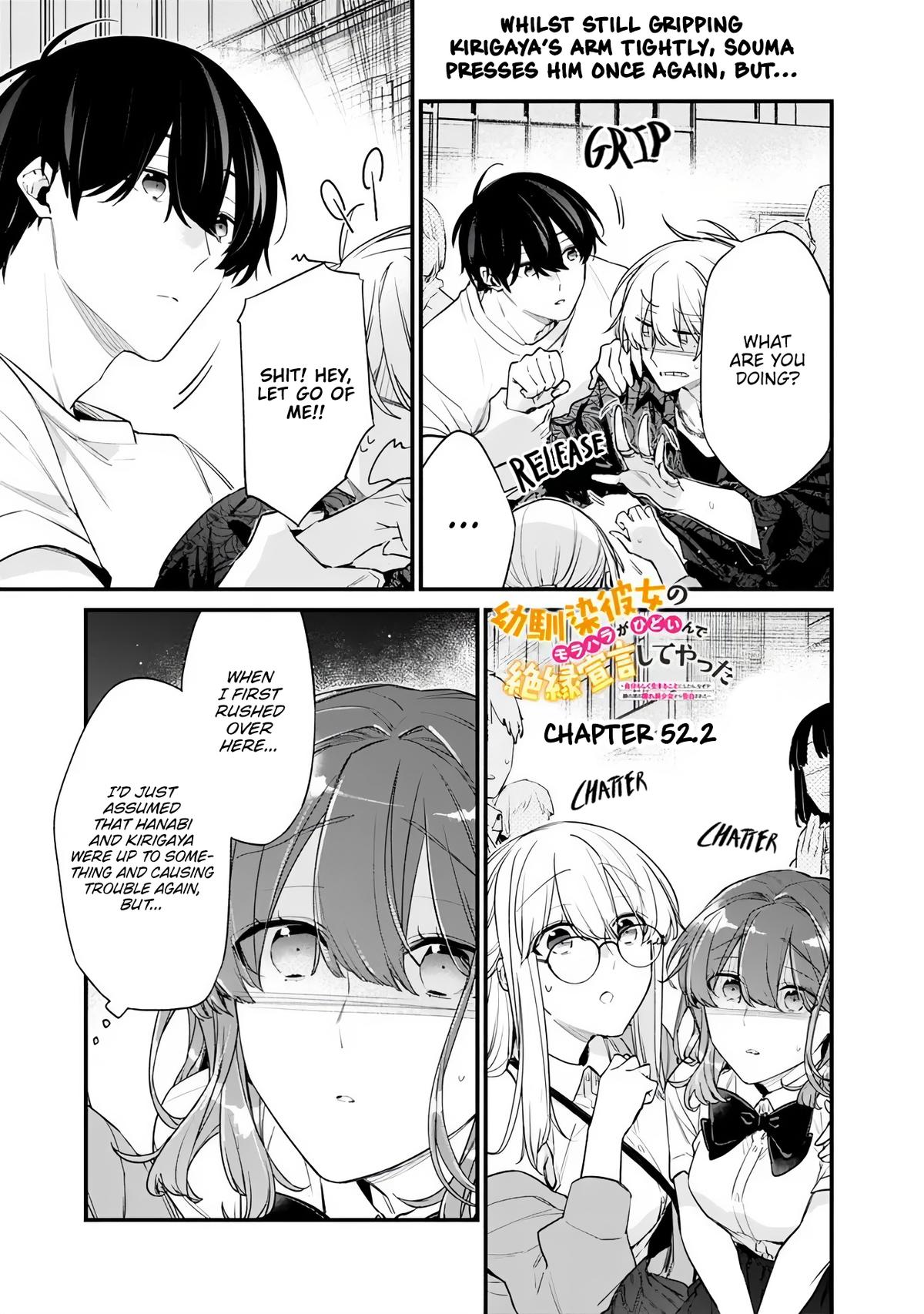 Osananajimi Kanojo no Morahara ga Hidoi nde Zetsuen Sengen shite Yatta Chap 52.2 - Next Chap 53.2