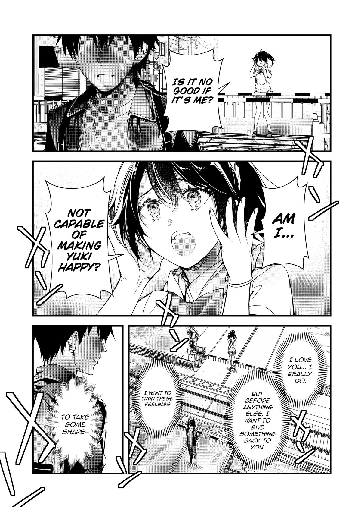Ore ni Trauma wo Ataeta Joshi-tachi ga Chirachira Mitekuru kedo, Zannen desu ga Teokure desu Chap 33.4 - Next Chap 34.4