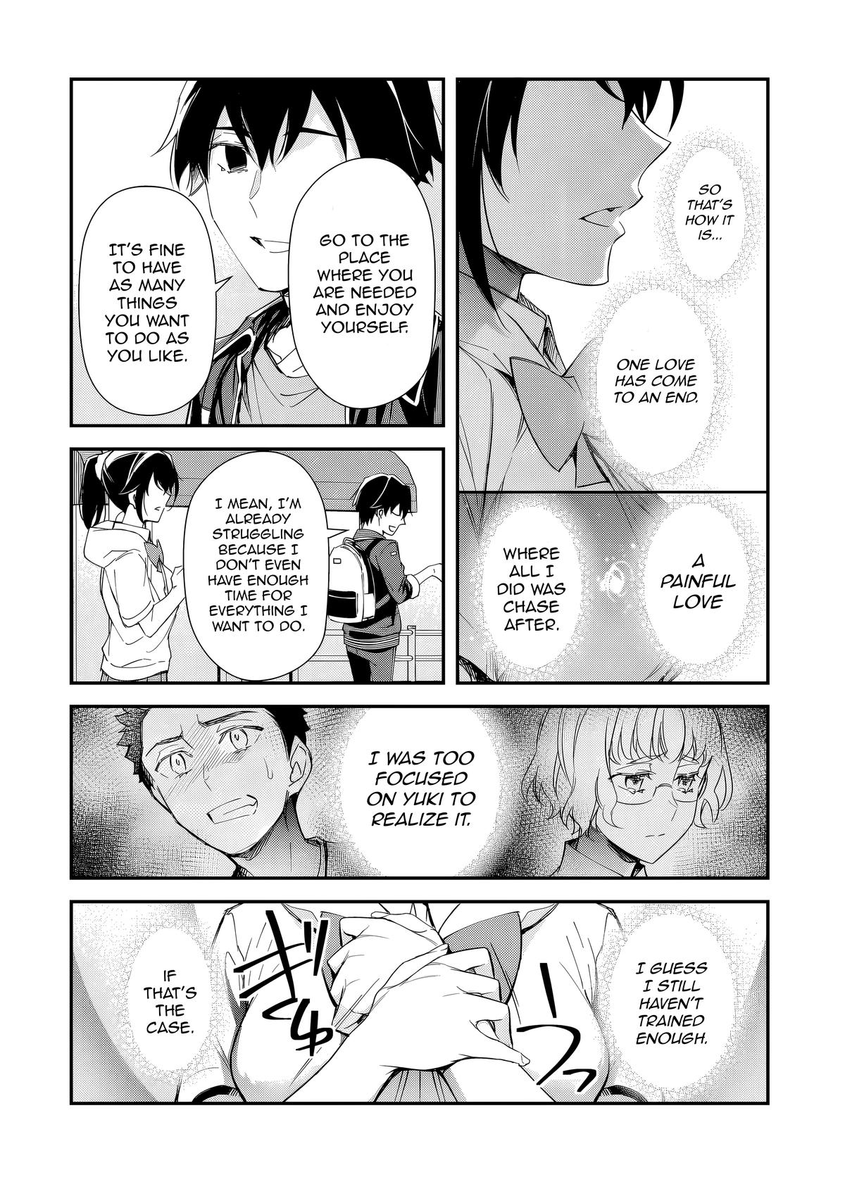 Ore ni Trauma wo Ataeta Joshi-tachi ga Chirachira Mitekuru kedo, Zannen desu ga Teokure desu Chap 33.4 - Next Chap 34.4