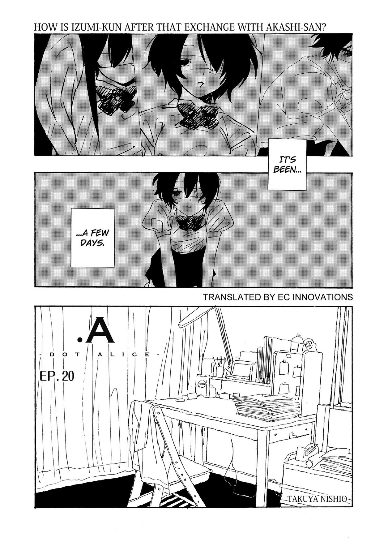 .A: dot Alice Chap 20 - Next Chap 21
