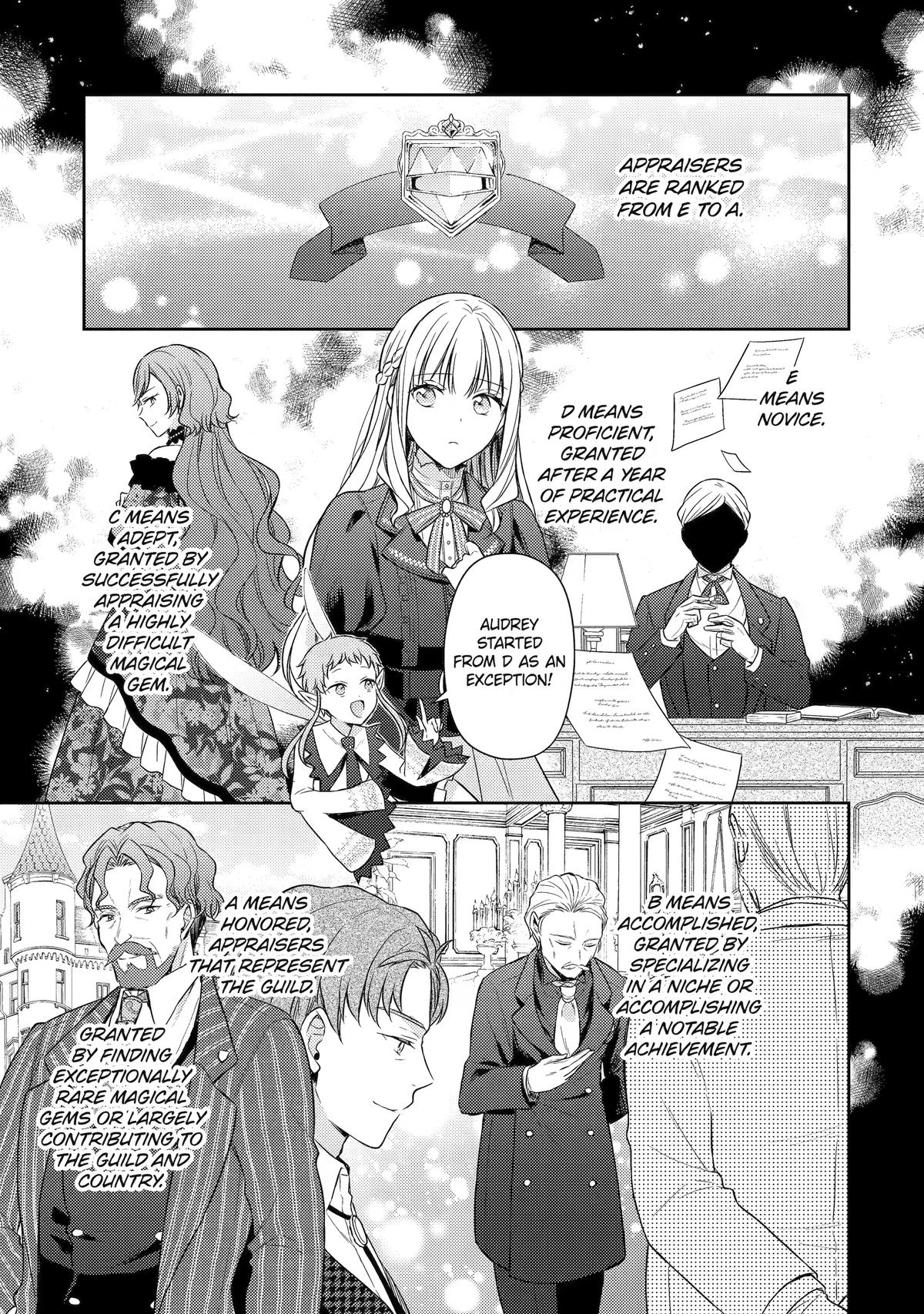 Botsuraku Reijou no Okinimesu mama: Konyaku Haki sareta node Houseki Kanteishi toshite Dokuritsu shimasu Chap 13 - Next Chap 14