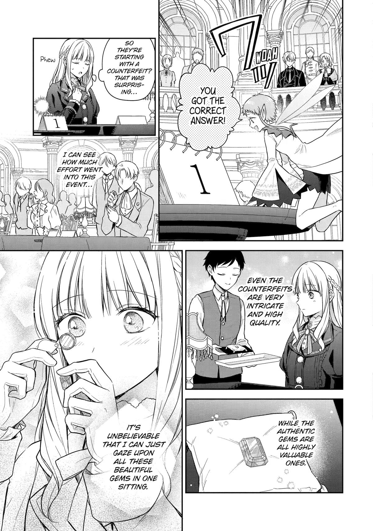 Botsuraku Reijou no Okinimesu mama: Konyaku Haki sareta node Houseki Kanteishi toshite Dokuritsu shimasu Chap 13 - Next Chap 14