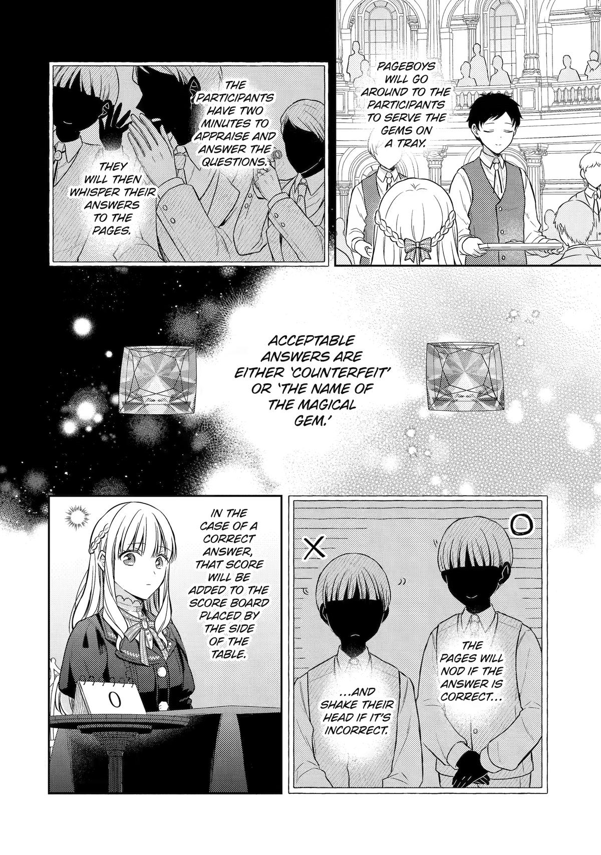 Botsuraku Reijou no Okinimesu mama: Konyaku Haki sareta node Houseki Kanteishi toshite Dokuritsu shimasu Chap 13 - Next Chap 14
