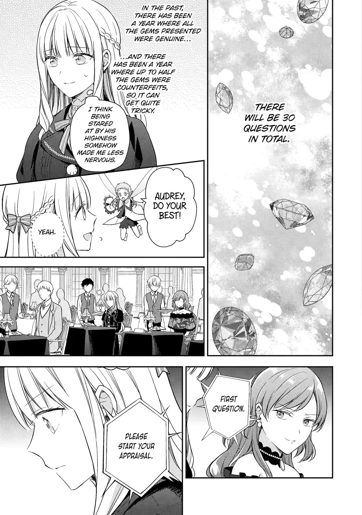 Botsuraku Reijou no Okinimesu mama: Konyaku Haki sareta node Houseki Kanteishi toshite Dokuritsu shimasu Chap 13 - Next Chap 14