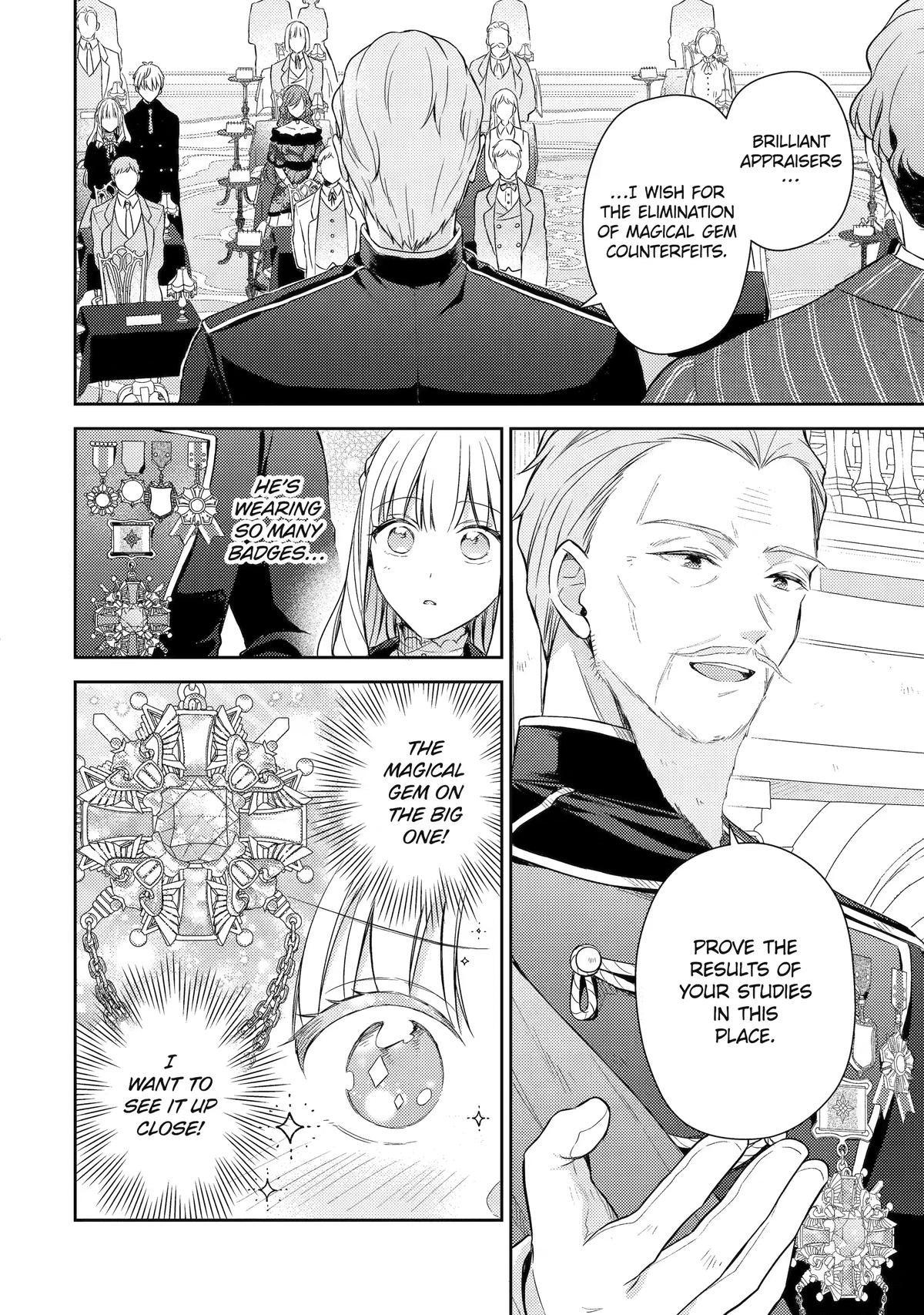 Botsuraku Reijou no Okinimesu mama: Konyaku Haki sareta node Houseki Kanteishi toshite Dokuritsu shimasu Chap 13 - Next Chap 14