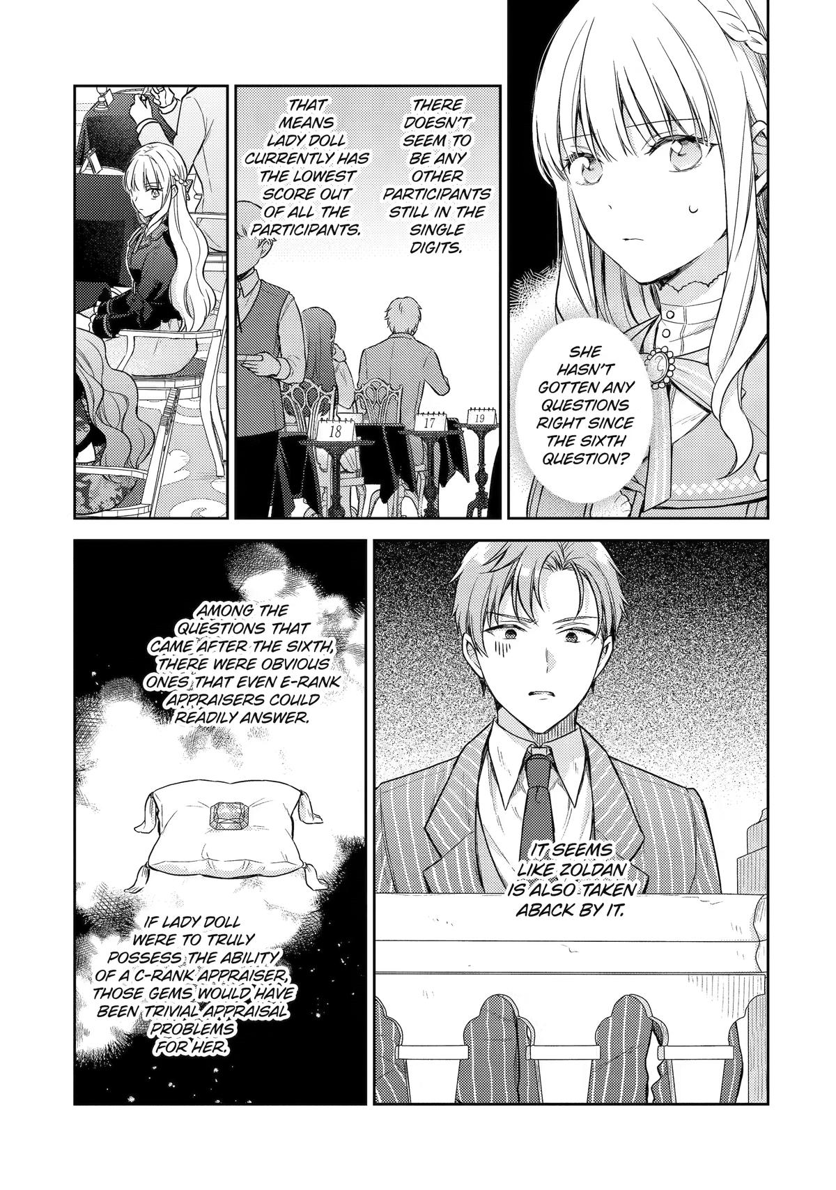 Botsuraku Reijou no Okinimesu mama: Konyaku Haki sareta node Houseki Kanteishi toshite Dokuritsu shimasu Chap 13 - Next Chap 14