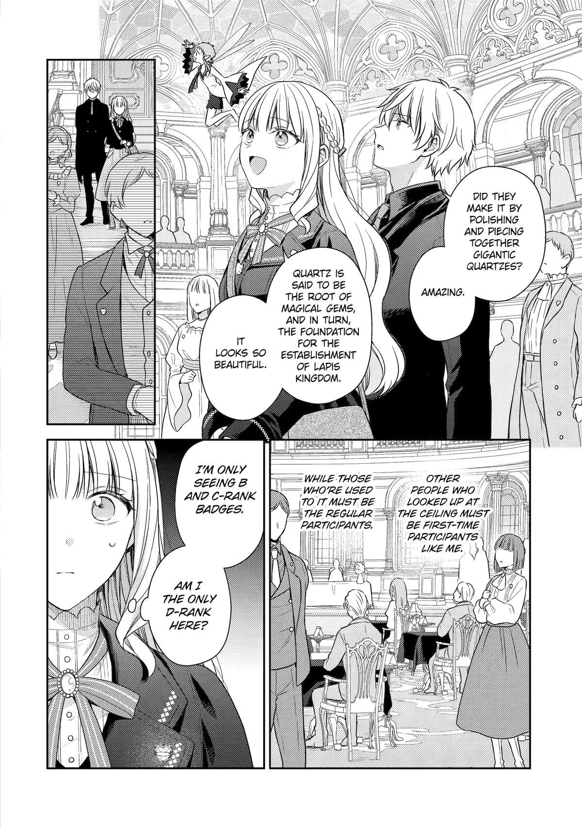 Botsuraku Reijou no Okinimesu mama: Konyaku Haki sareta node Houseki Kanteishi toshite Dokuritsu shimasu Chap 13 - Next Chap 14