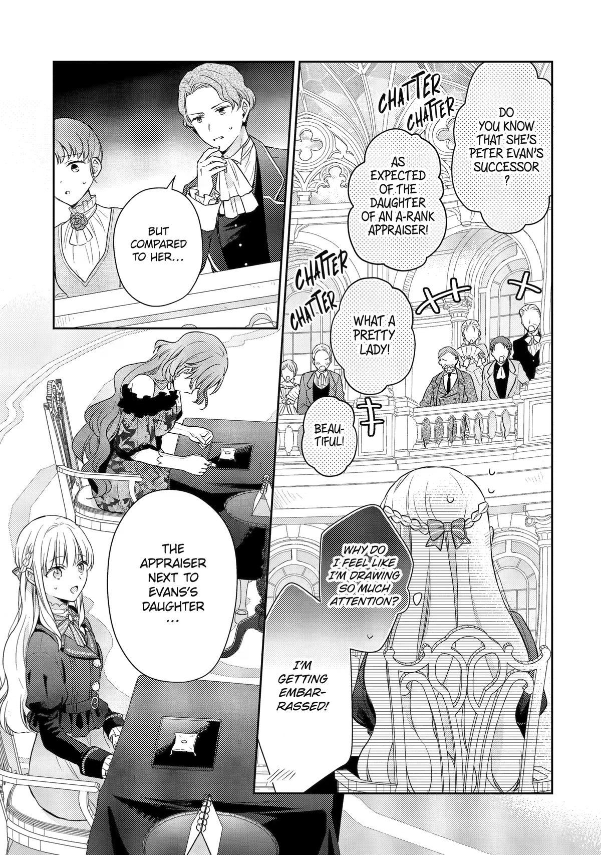 Botsuraku Reijou no Okinimesu mama: Konyaku Haki sareta node Houseki Kanteishi toshite Dokuritsu shimasu Chap 13 - Next Chap 14