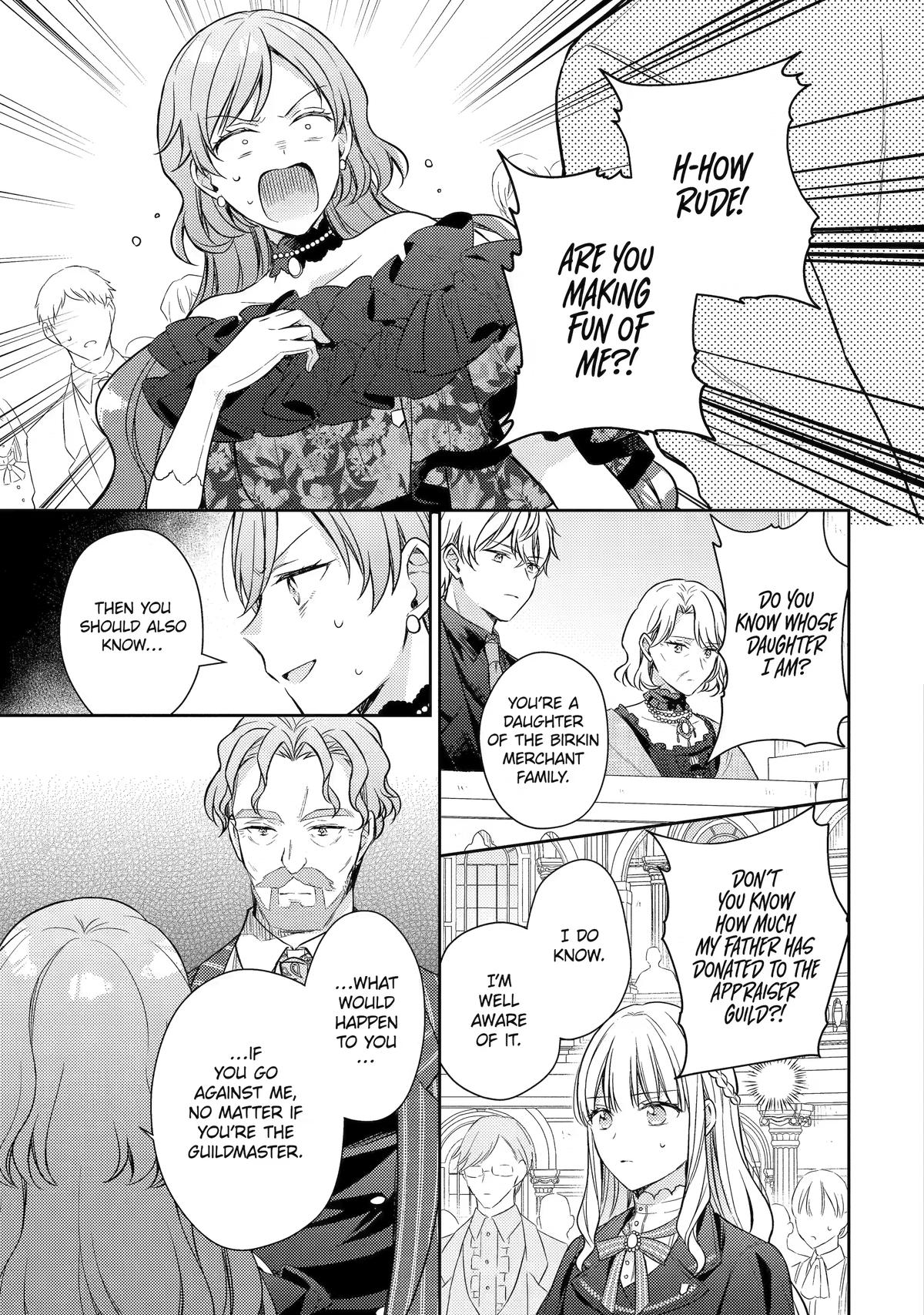 Botsuraku Reijou no Okinimesu mama: Konyaku Haki sareta node Houseki Kanteishi toshite Dokuritsu shimasu Chap 13 - Next Chap 14