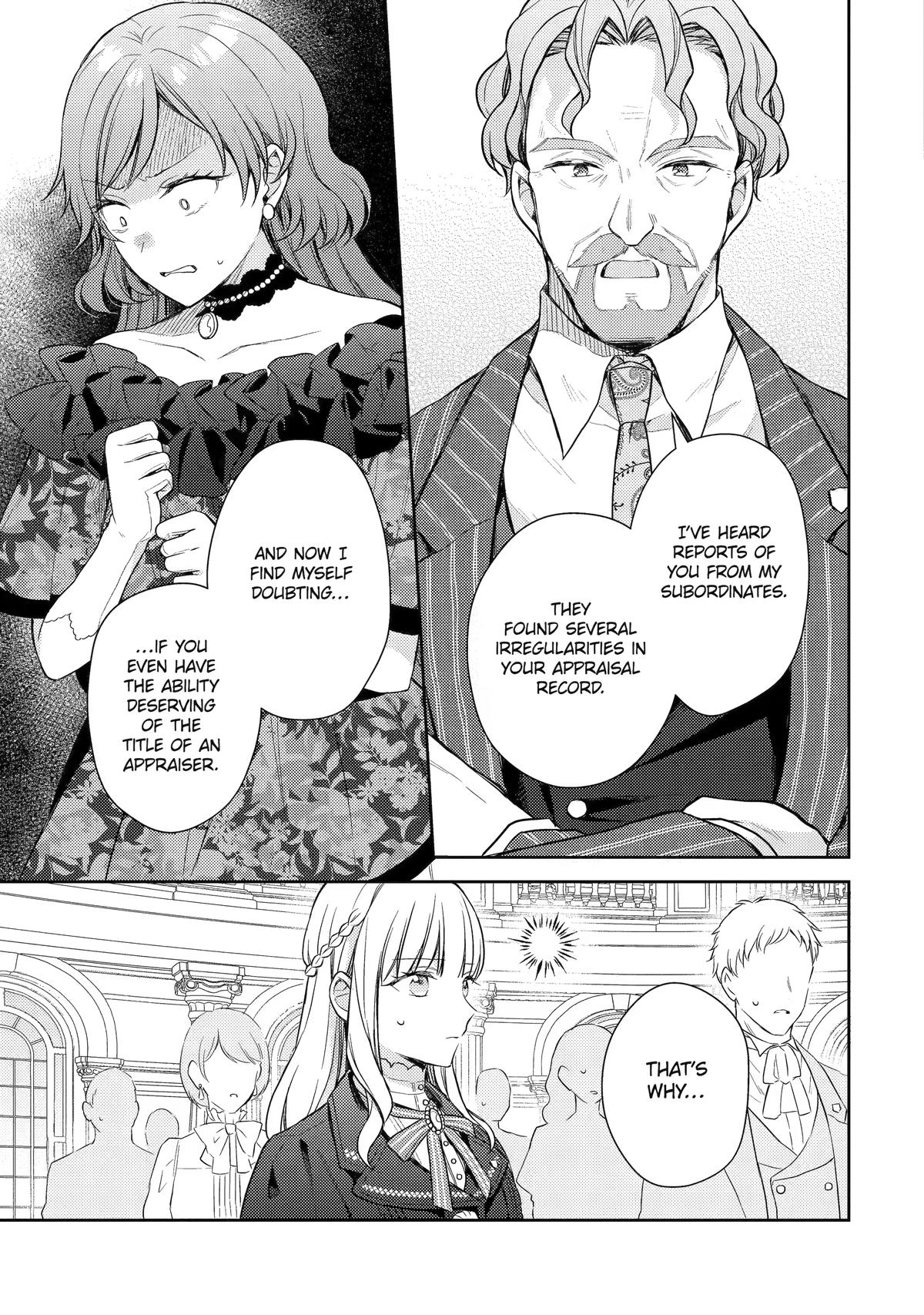 Botsuraku Reijou no Okinimesu mama: Konyaku Haki sareta node Houseki Kanteishi toshite Dokuritsu shimasu Chap 13 - Next Chap 14