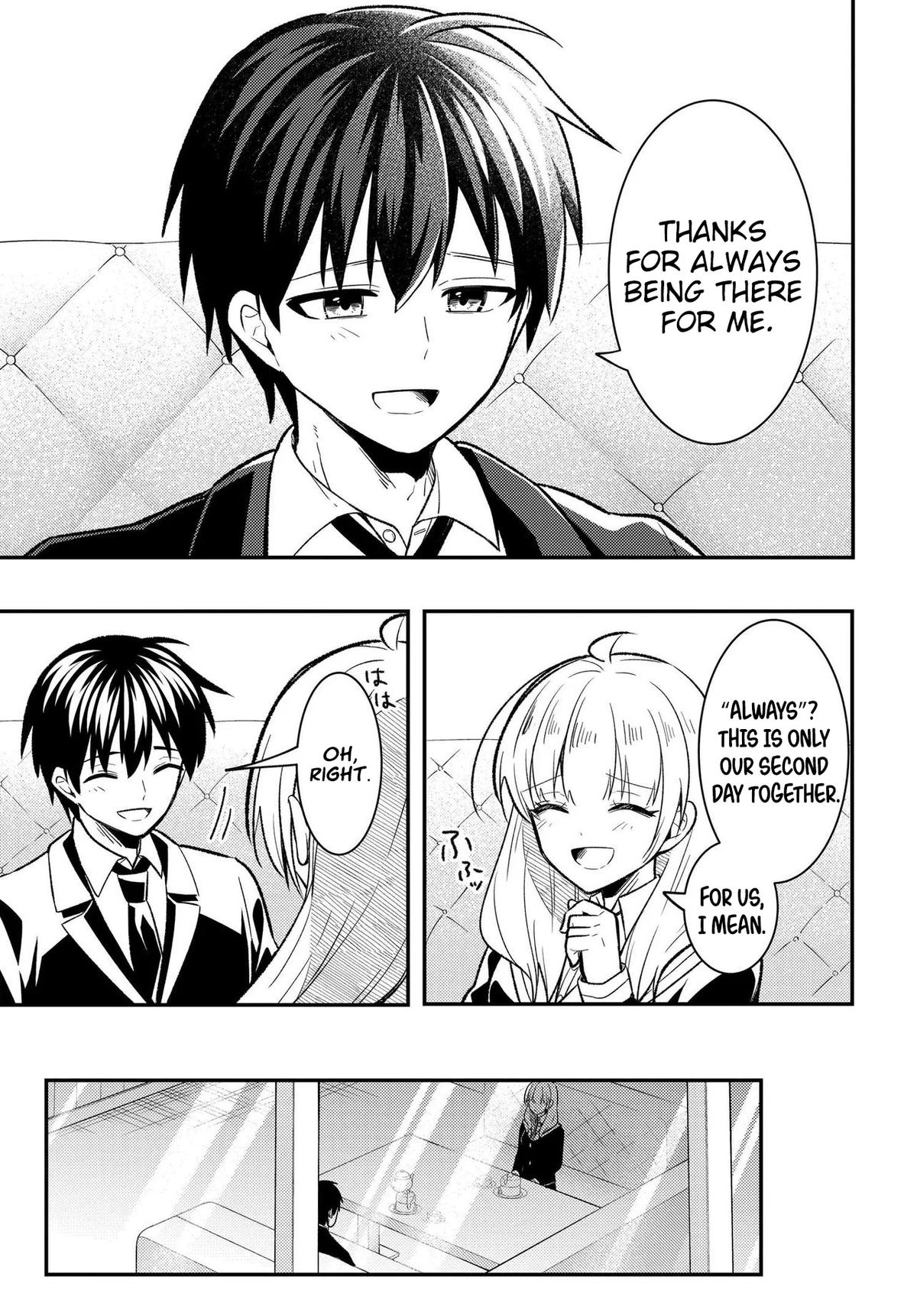 Jinsei Gyakuten: Uwaki sare, Enzai wo Kiserareta Ore ga, Gakuen Ichi no Bishoujo ni Natsukareru Chap 10.2 - Next Chap 11.2