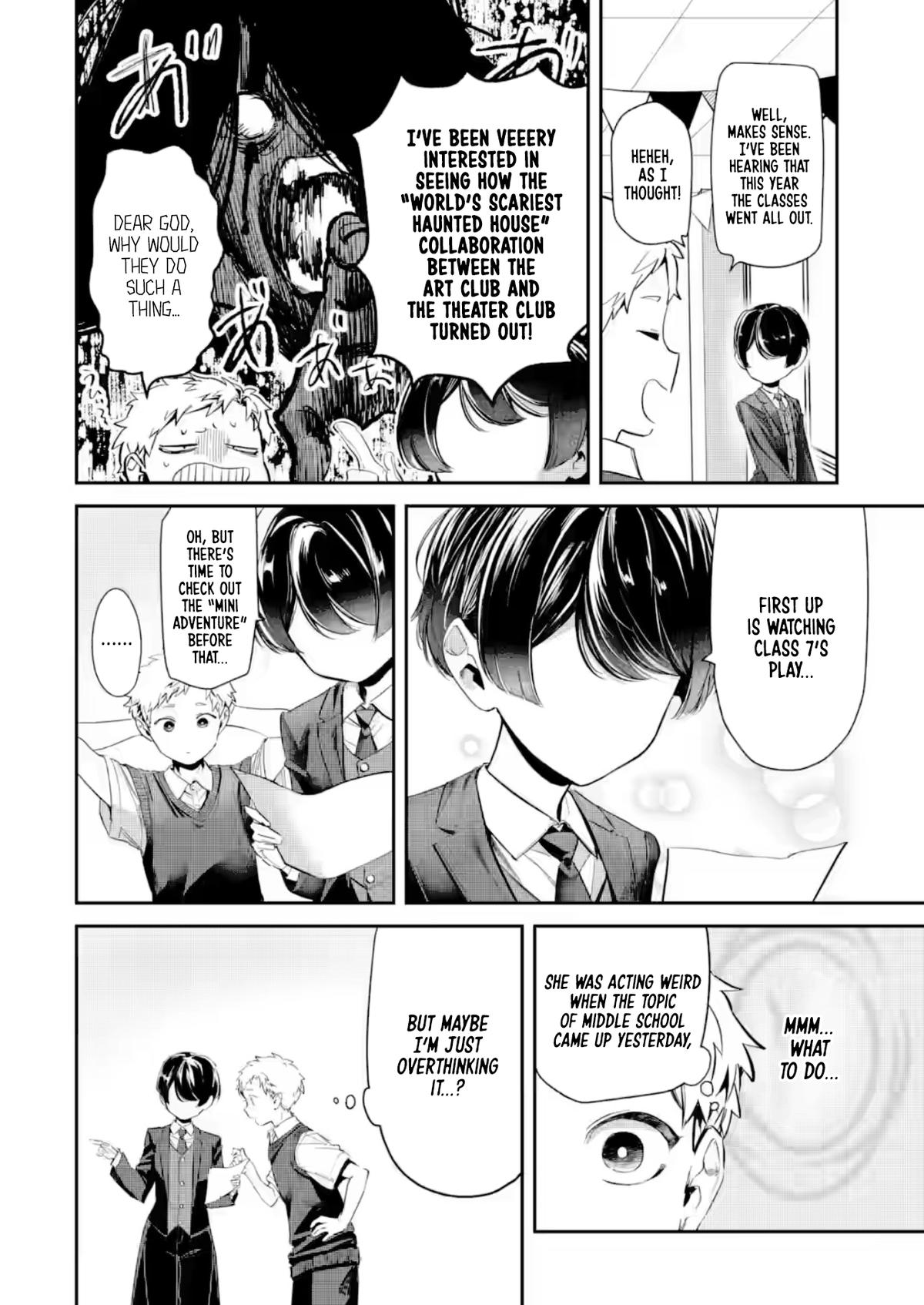 Tonari no Wakao-san wa Miesou de Mienai Chap 26 - Next Chap 27