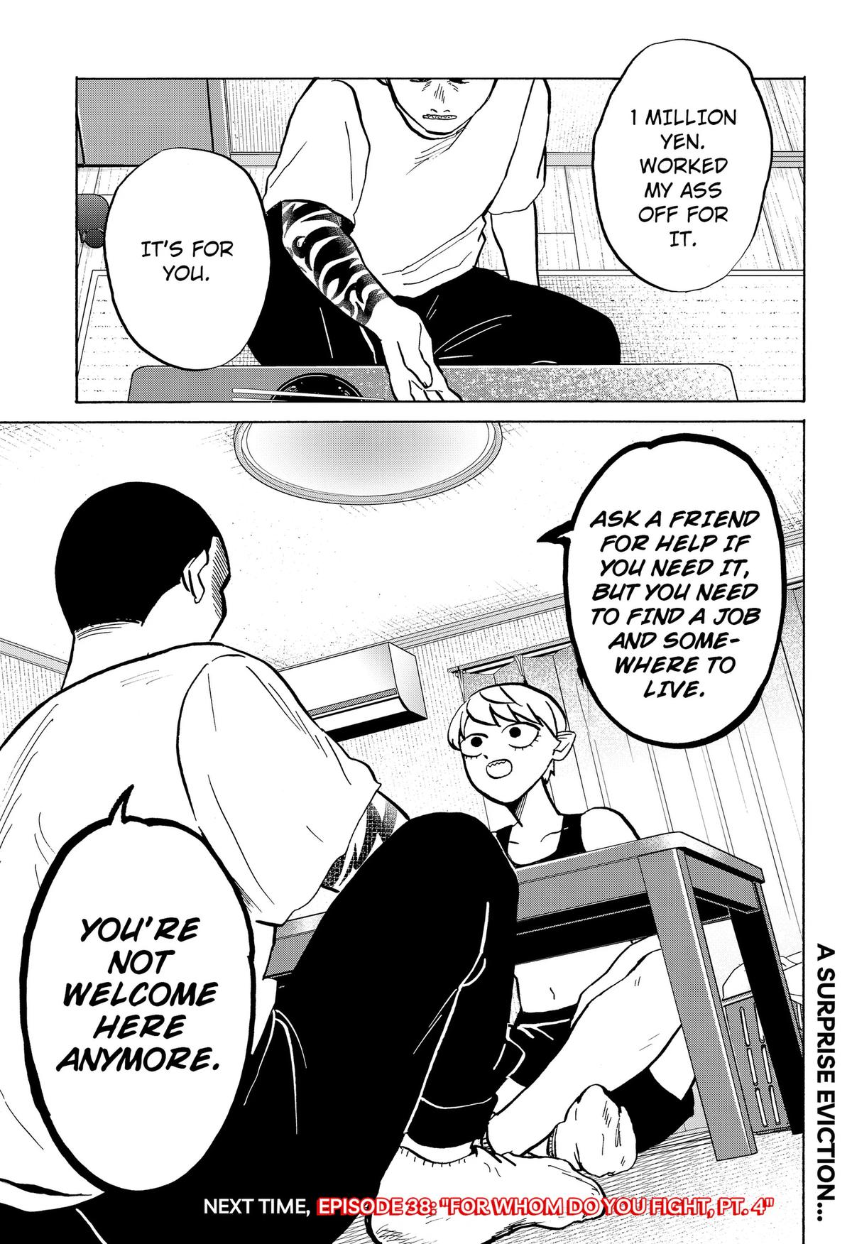 Seikatsu Man Chap 37 - Next Chap 38