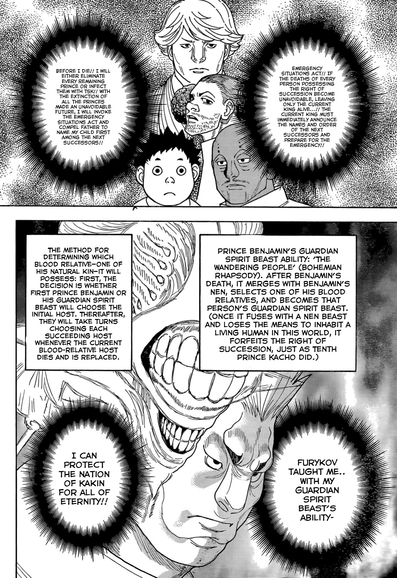 Hunter x Hunter Chap 417 - Next Chap 418